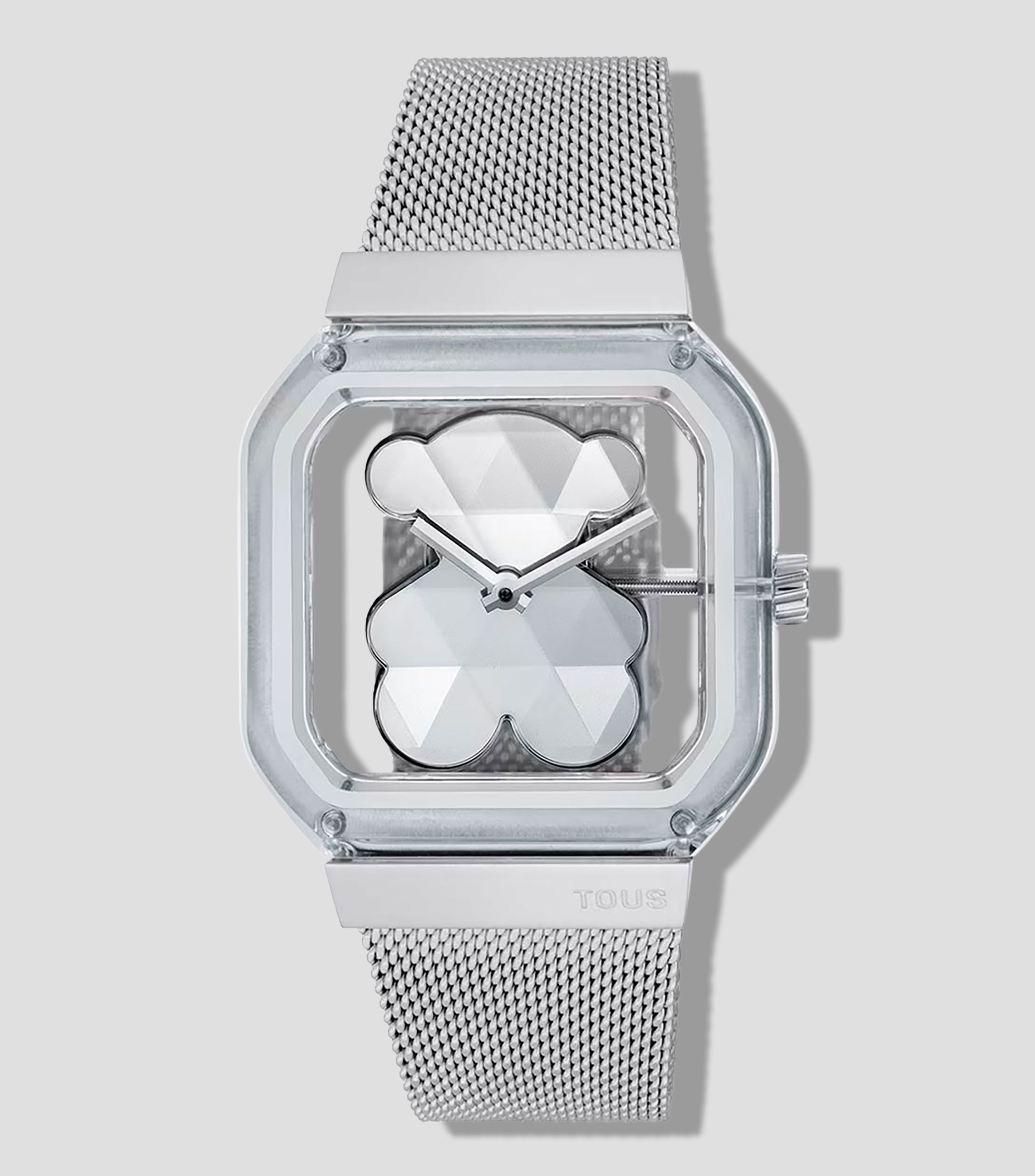 Reloj para Mujer D-Bear Party casual plateado