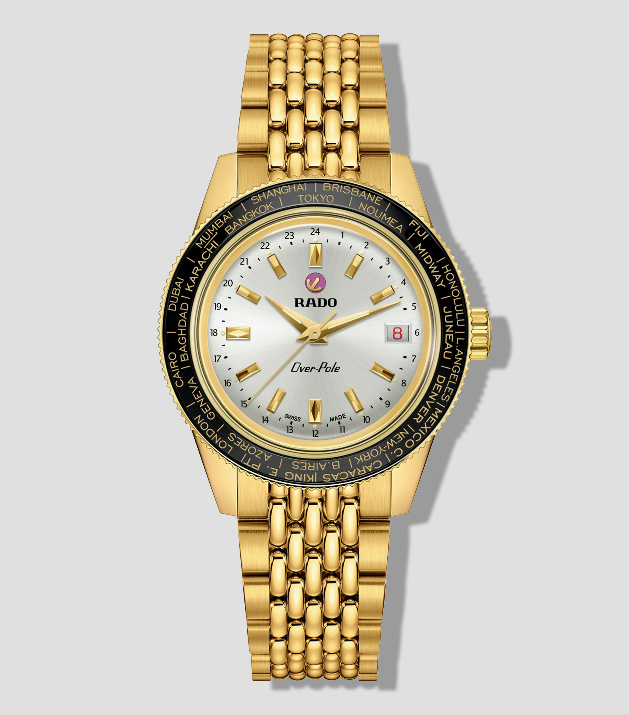 Reloj Unisex Captain Cook Casual Dorado