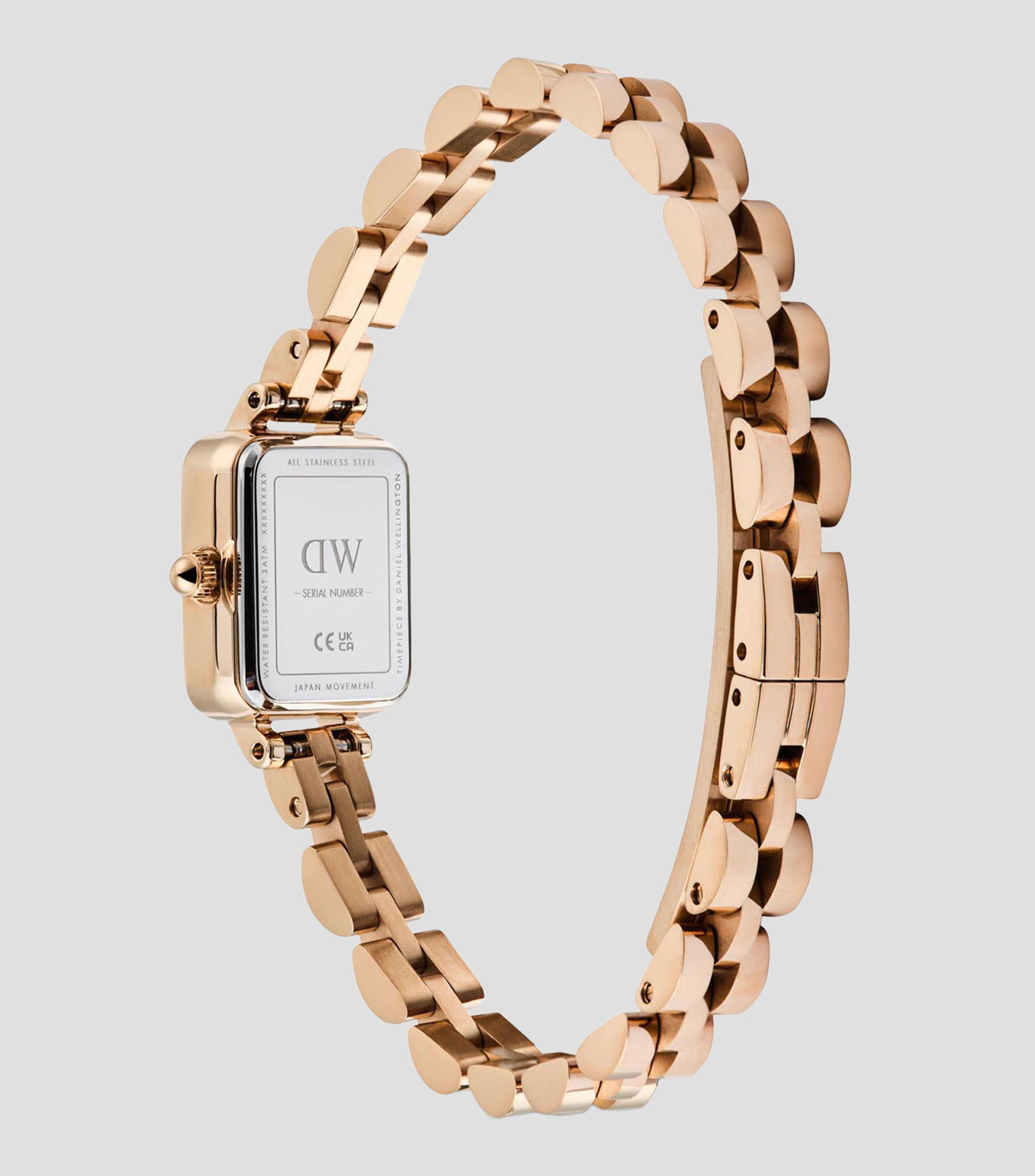 Reloj para Mujer DW Quadro Mini casual negro