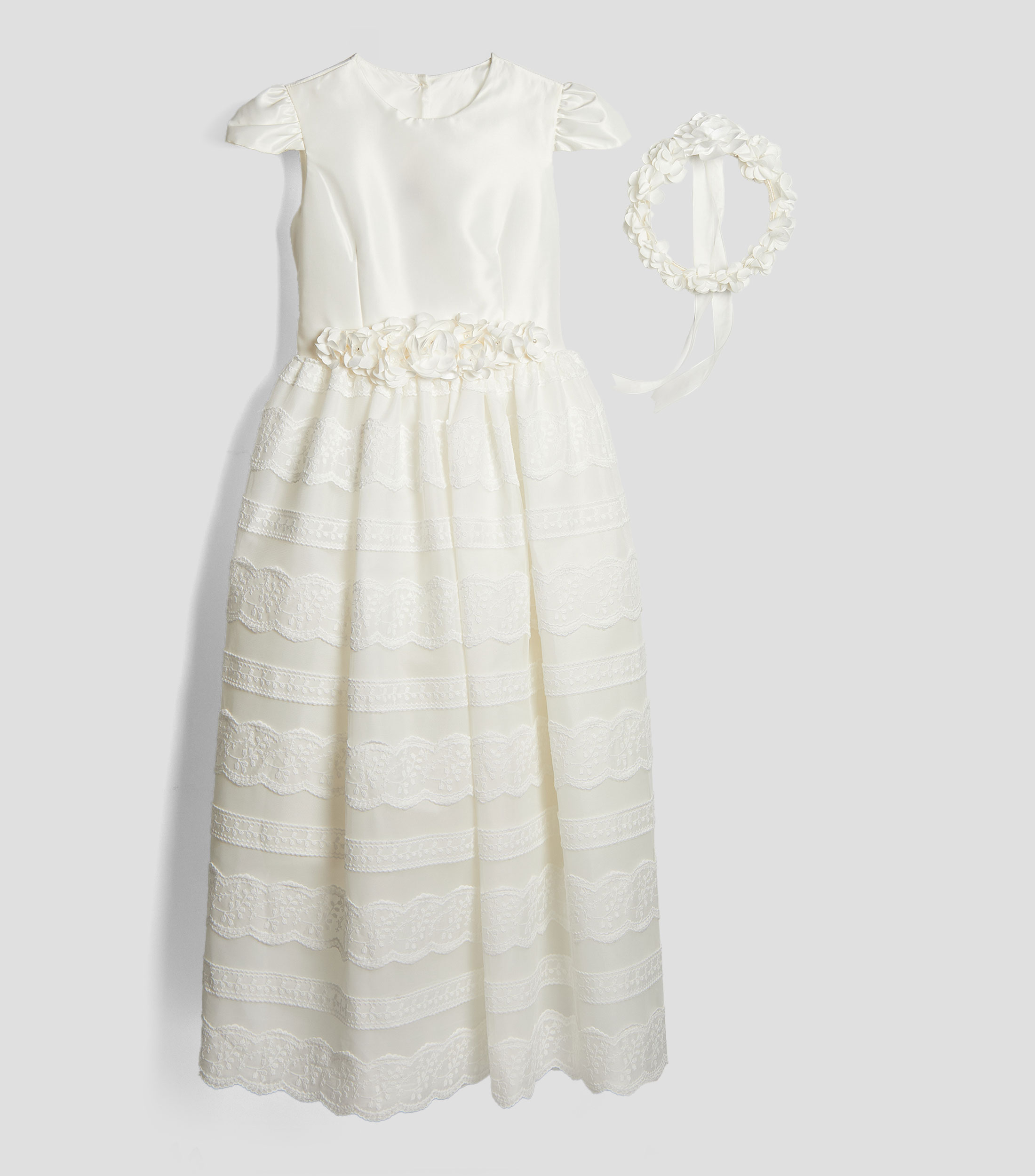 Vestido largo liso Niña