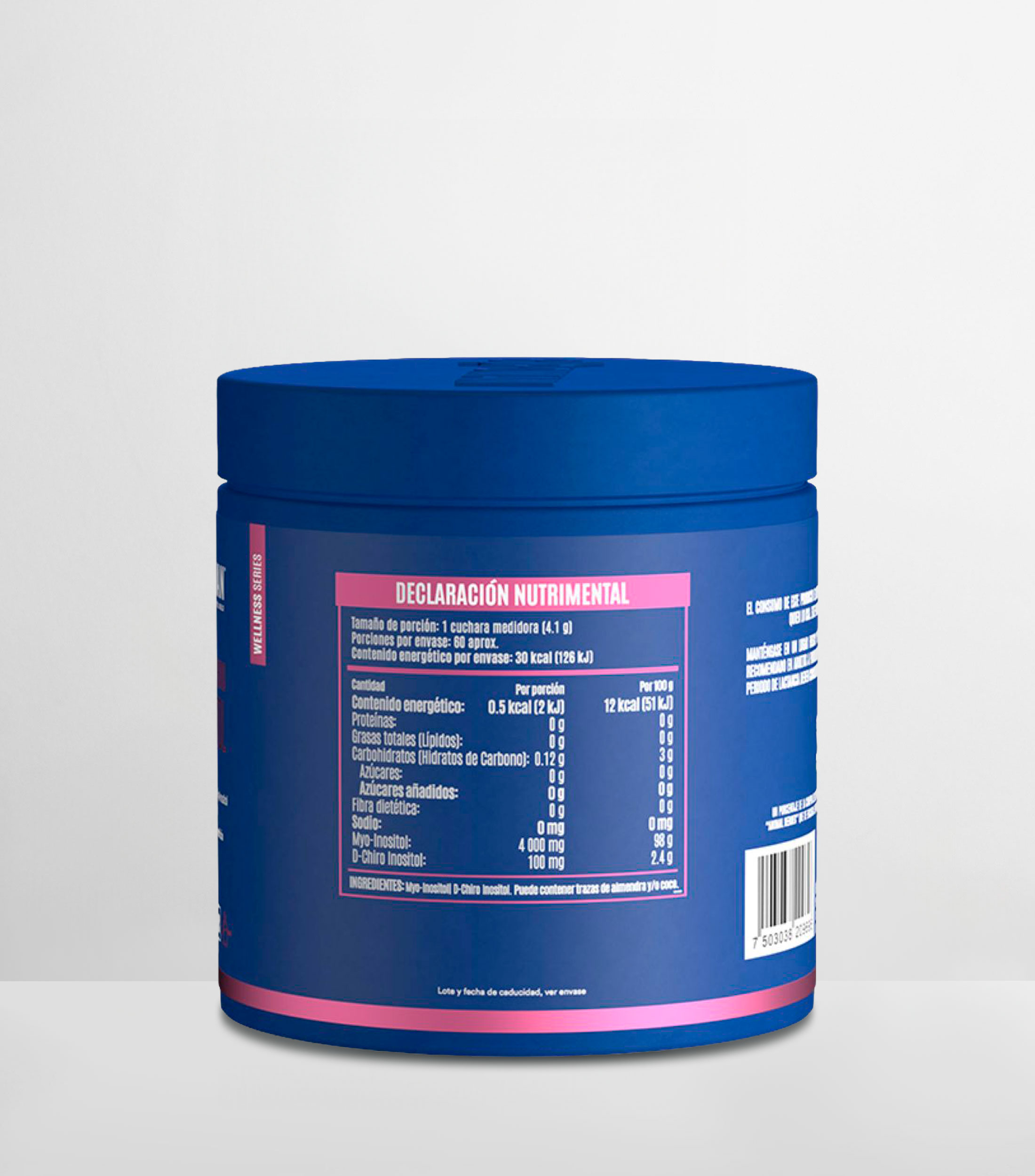 Suplemento alimenticio Myo & D-Chiro Inositol en Polvo - 246 g