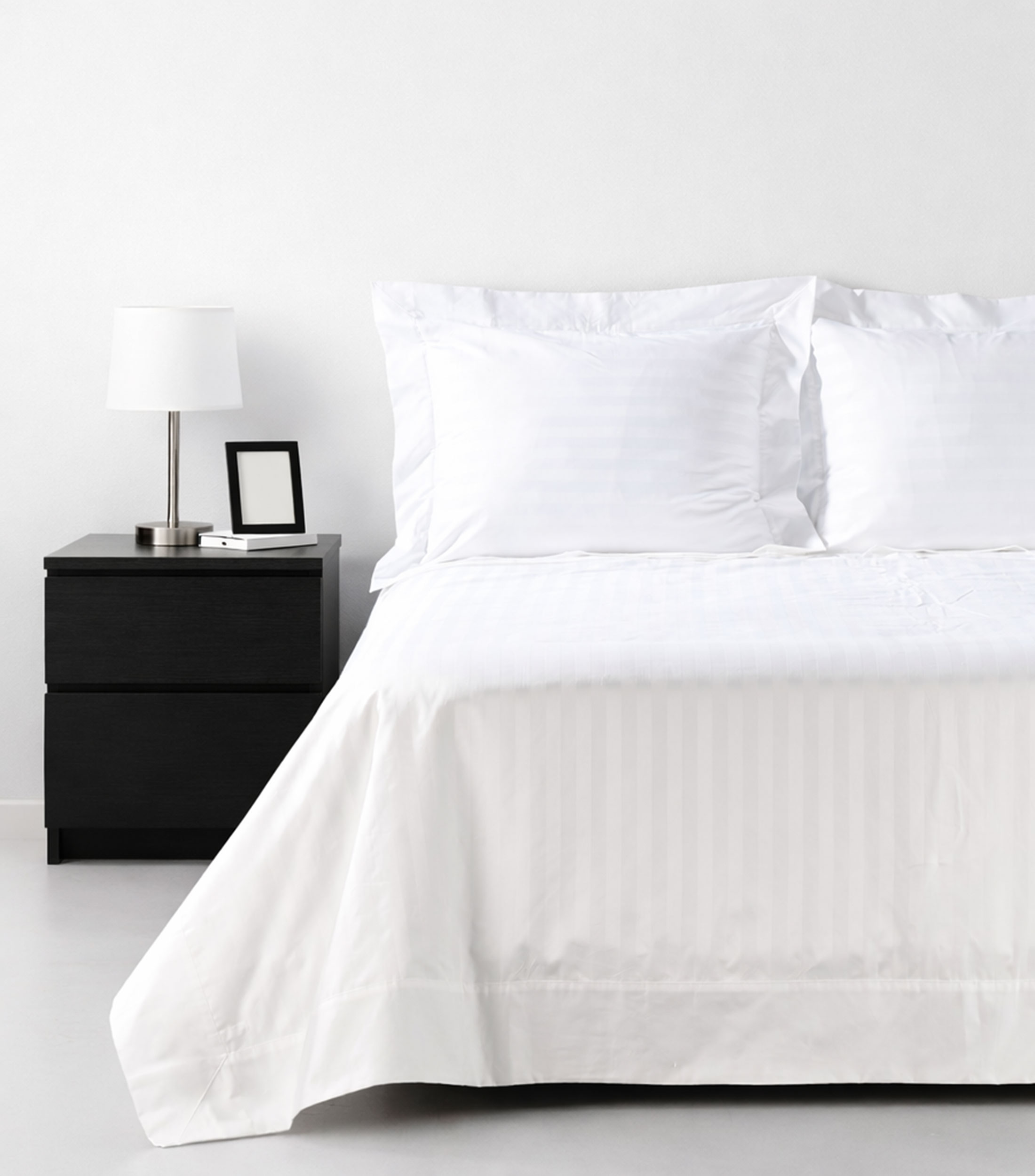 Funda para duvet Matrimonial en algodón Infinite blanco
