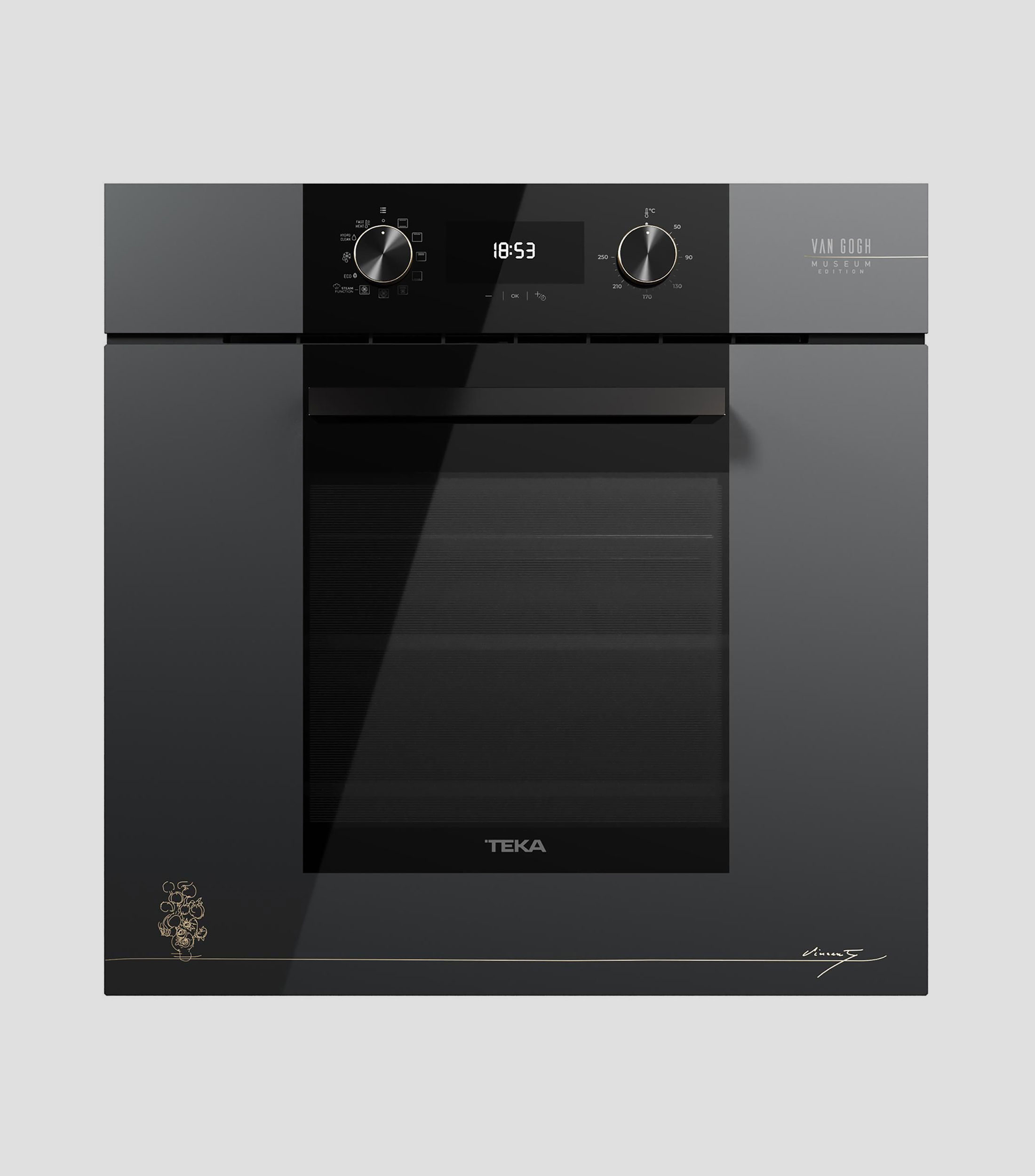Horno Eléctrico HLB84VG en Acero Inoxidable