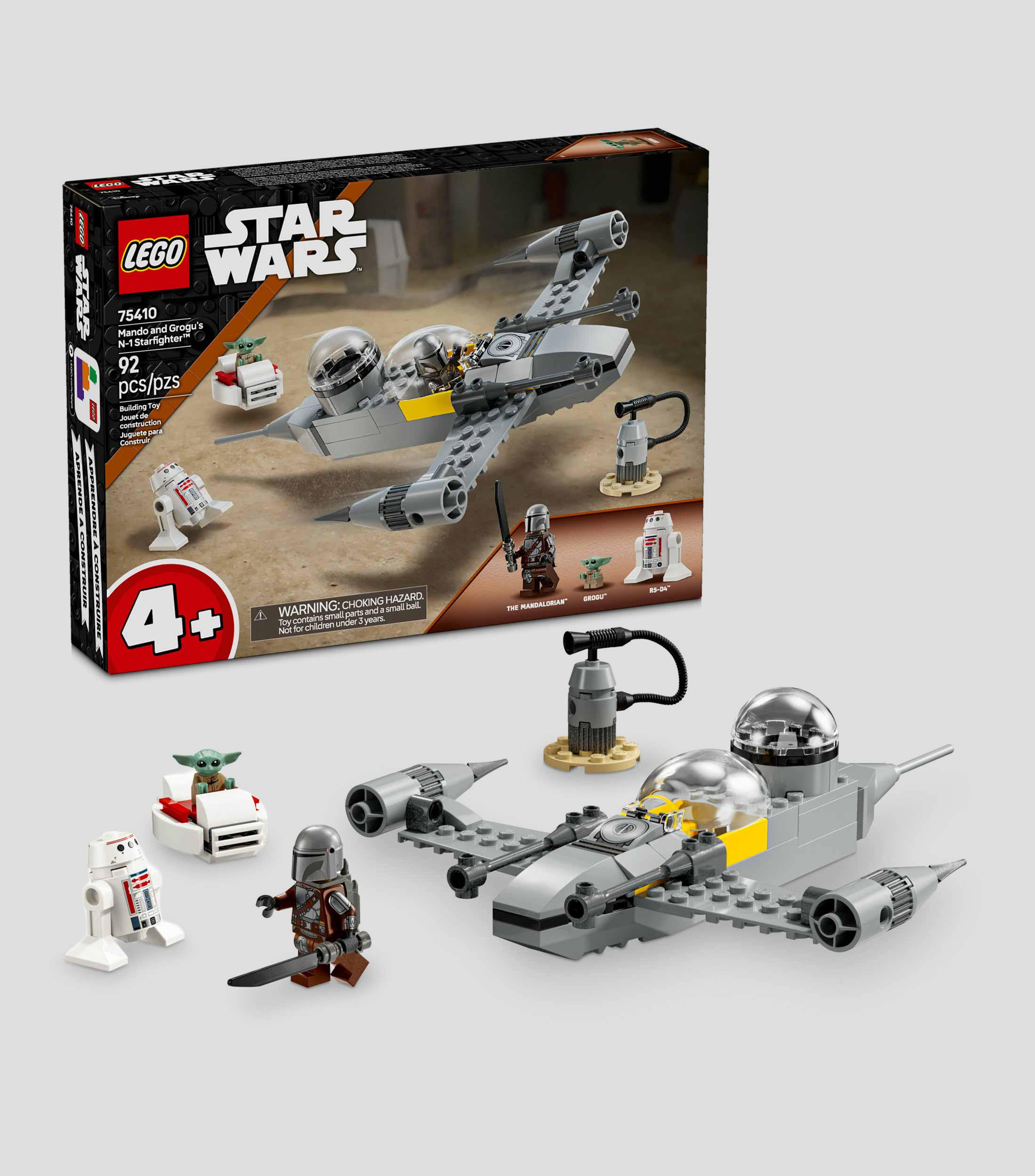 Lego Star Wars, Mando and Grogus N-1 Starfighter 75410