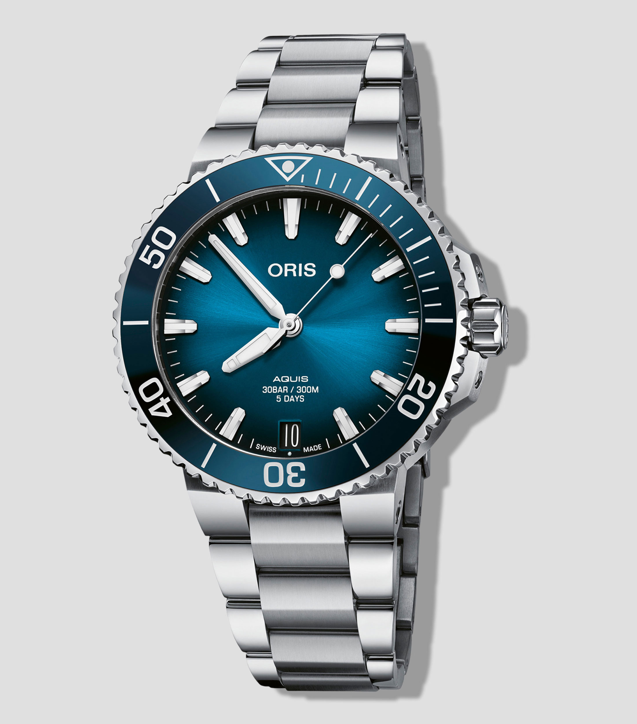 Reloj Aquis Unisex Casual, Plata