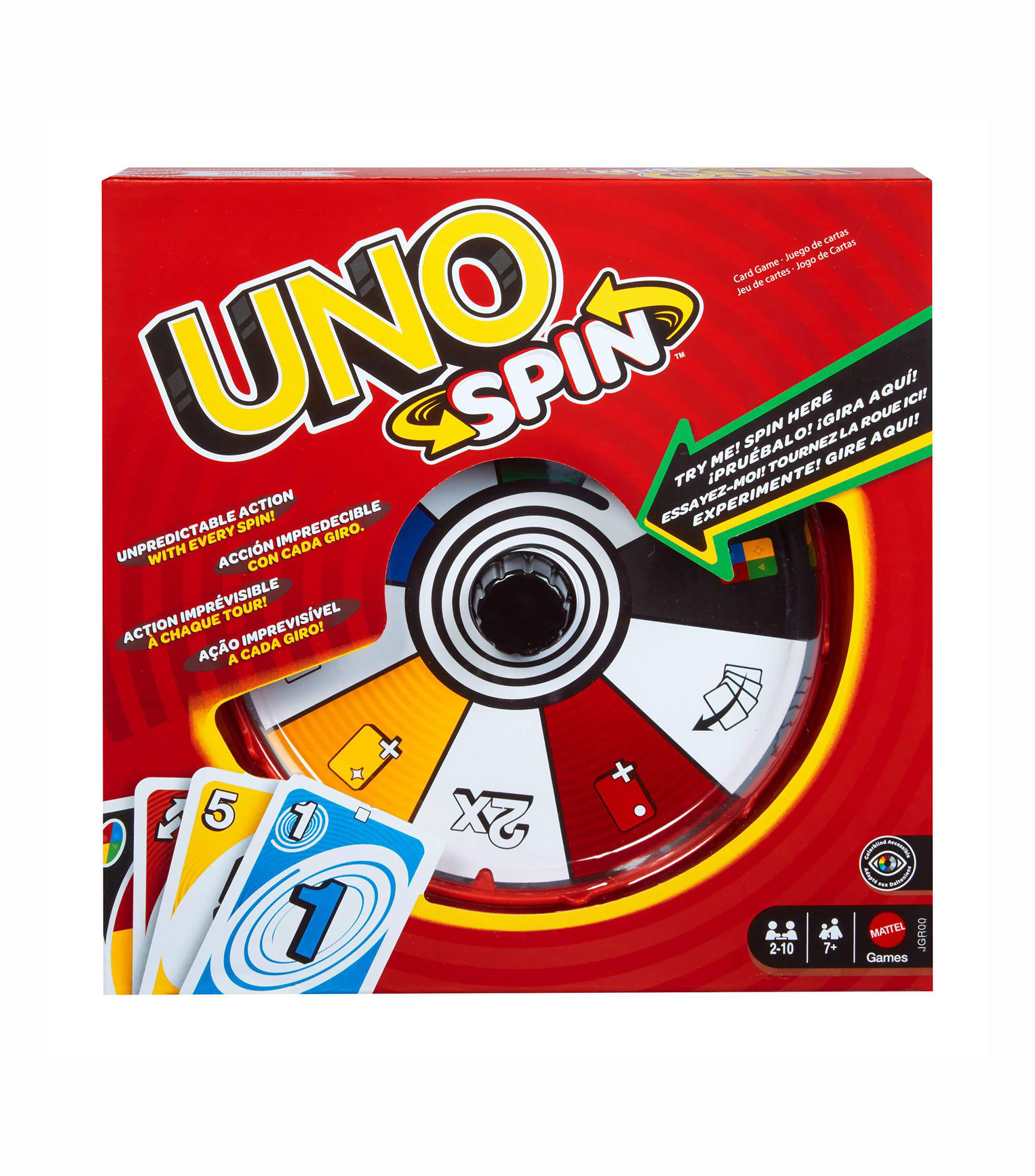 Juego de Mesa UNO Spin