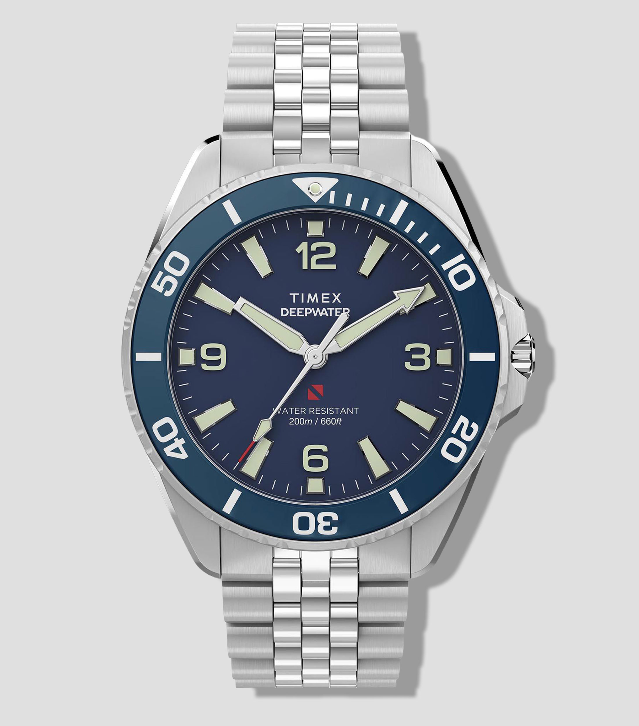 Reloj para Hombre Deepwater Arctic casual plateado