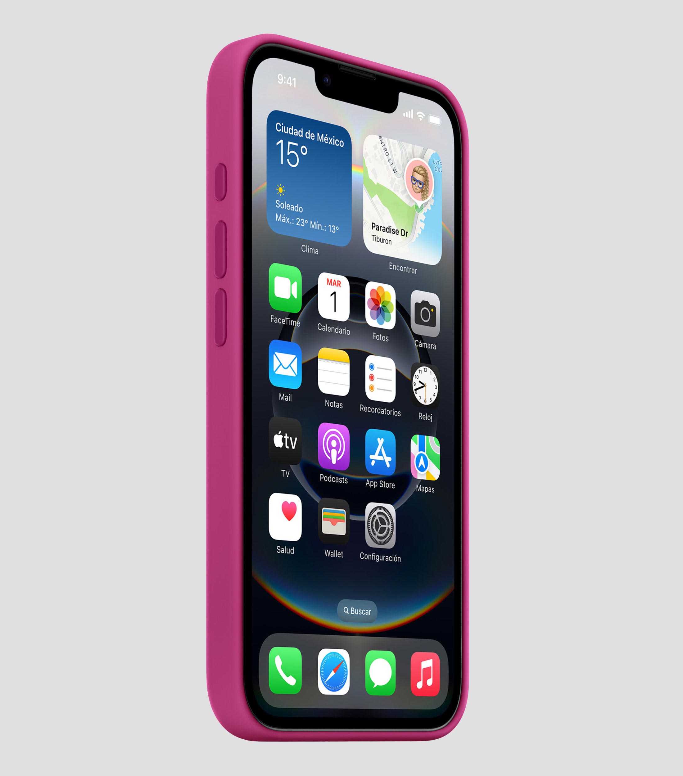 Funda iPhone 16e Fucsia