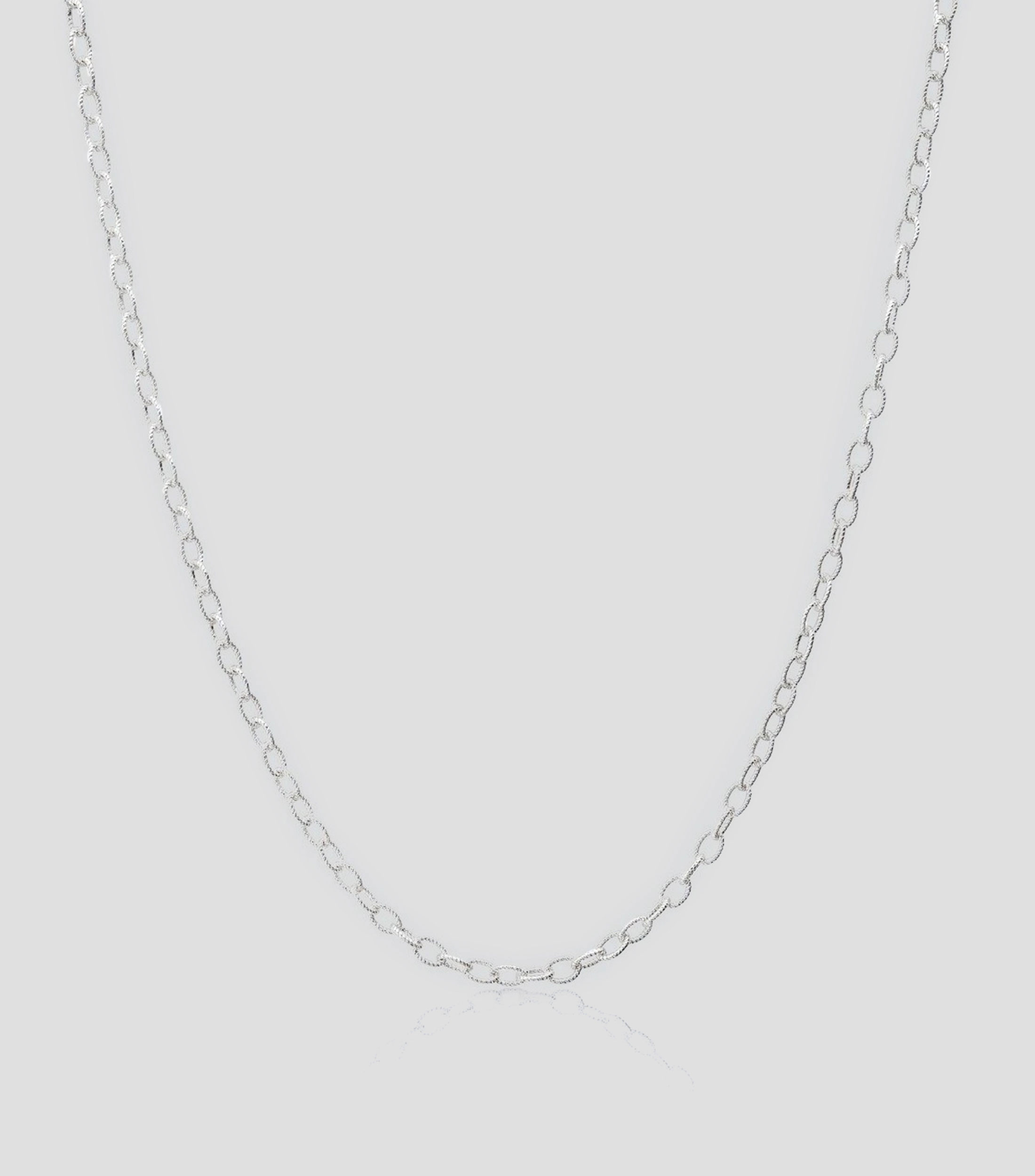 Cadena en Plata Margarita CH Unisex