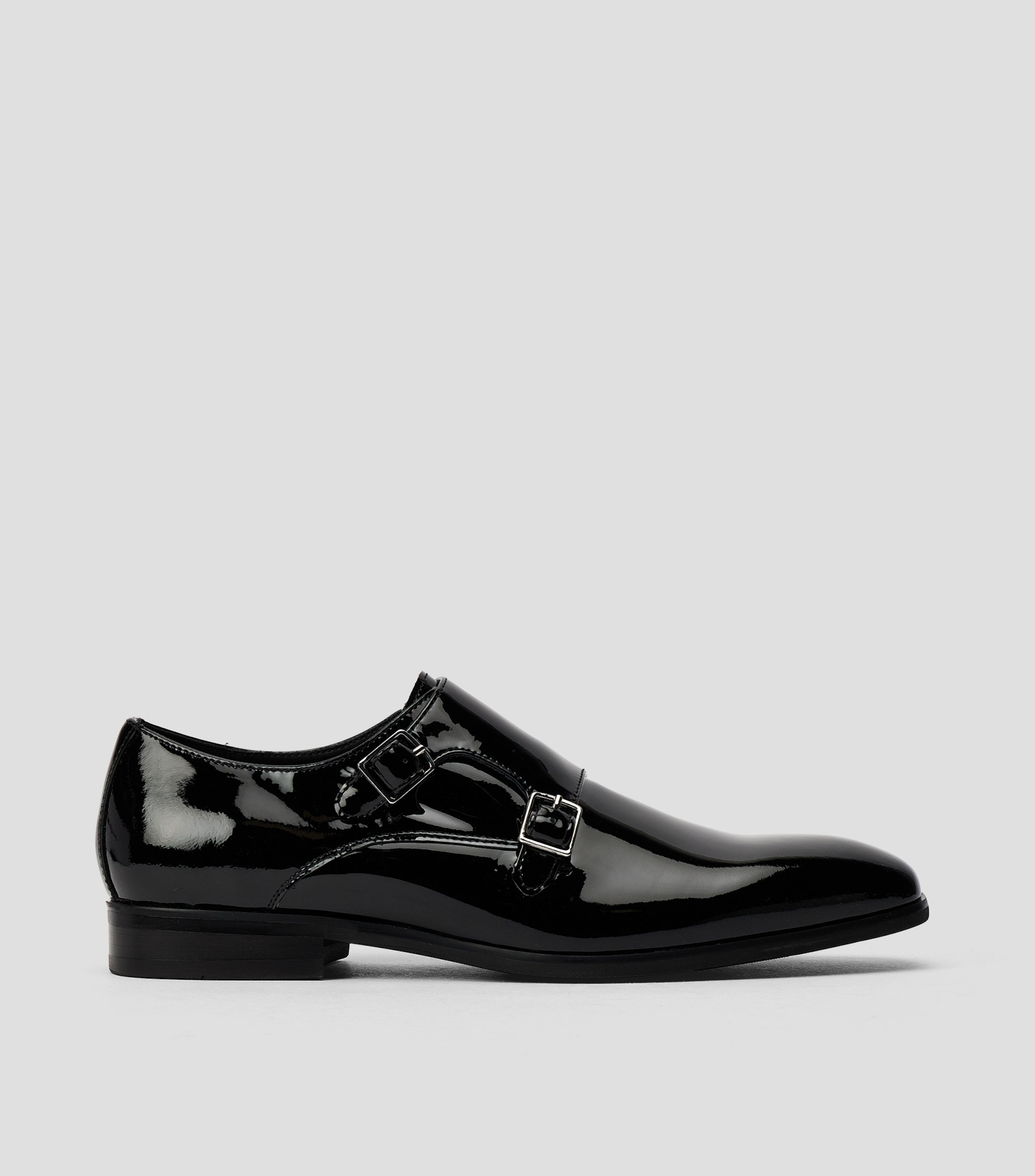 Zapatos de Vestir Monk en cuero de vaca Hombre