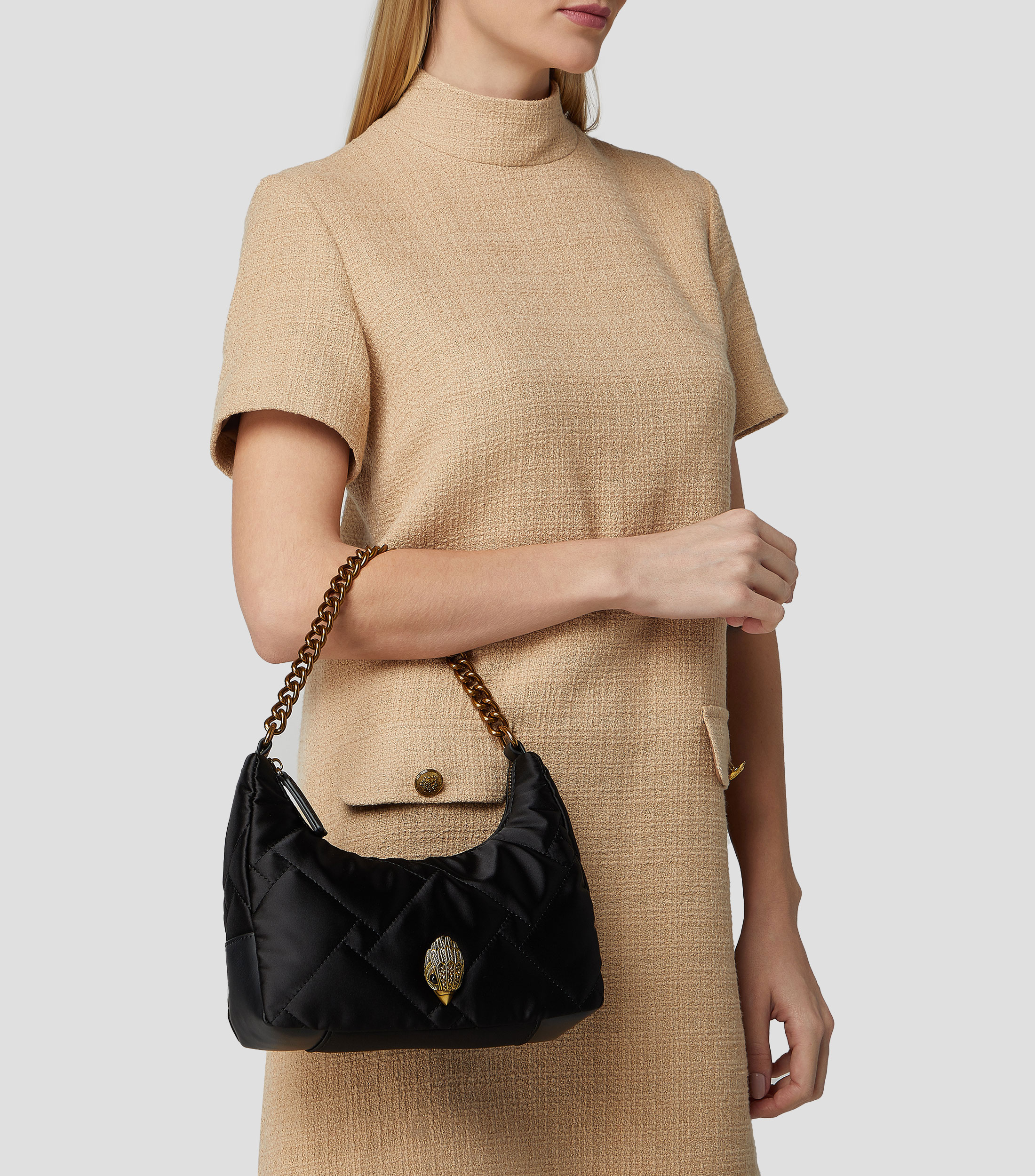 Bolsa crossbody acolchada Mujer