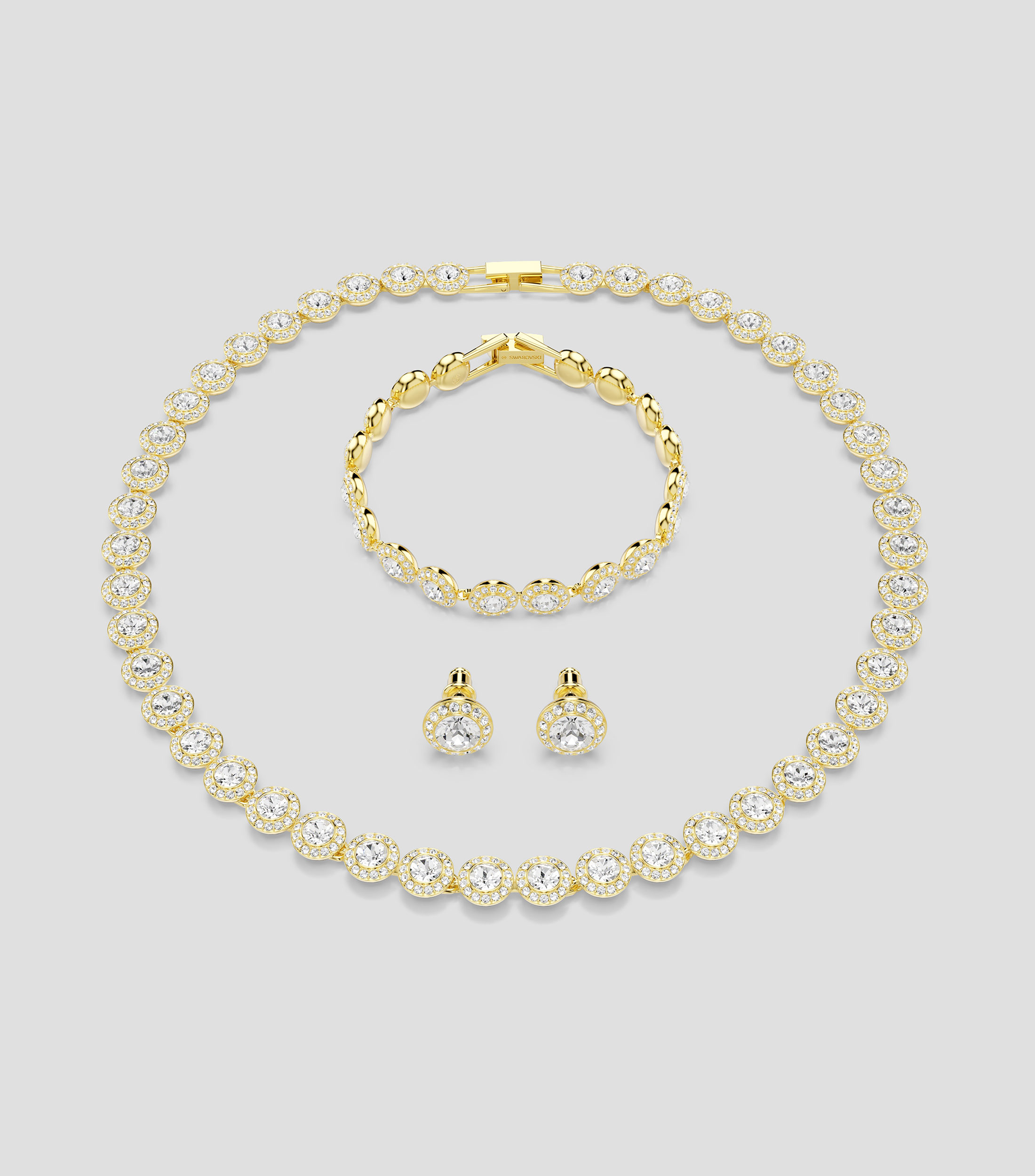 Set collar, brazalete y aretes Una Angelic Una Mujer