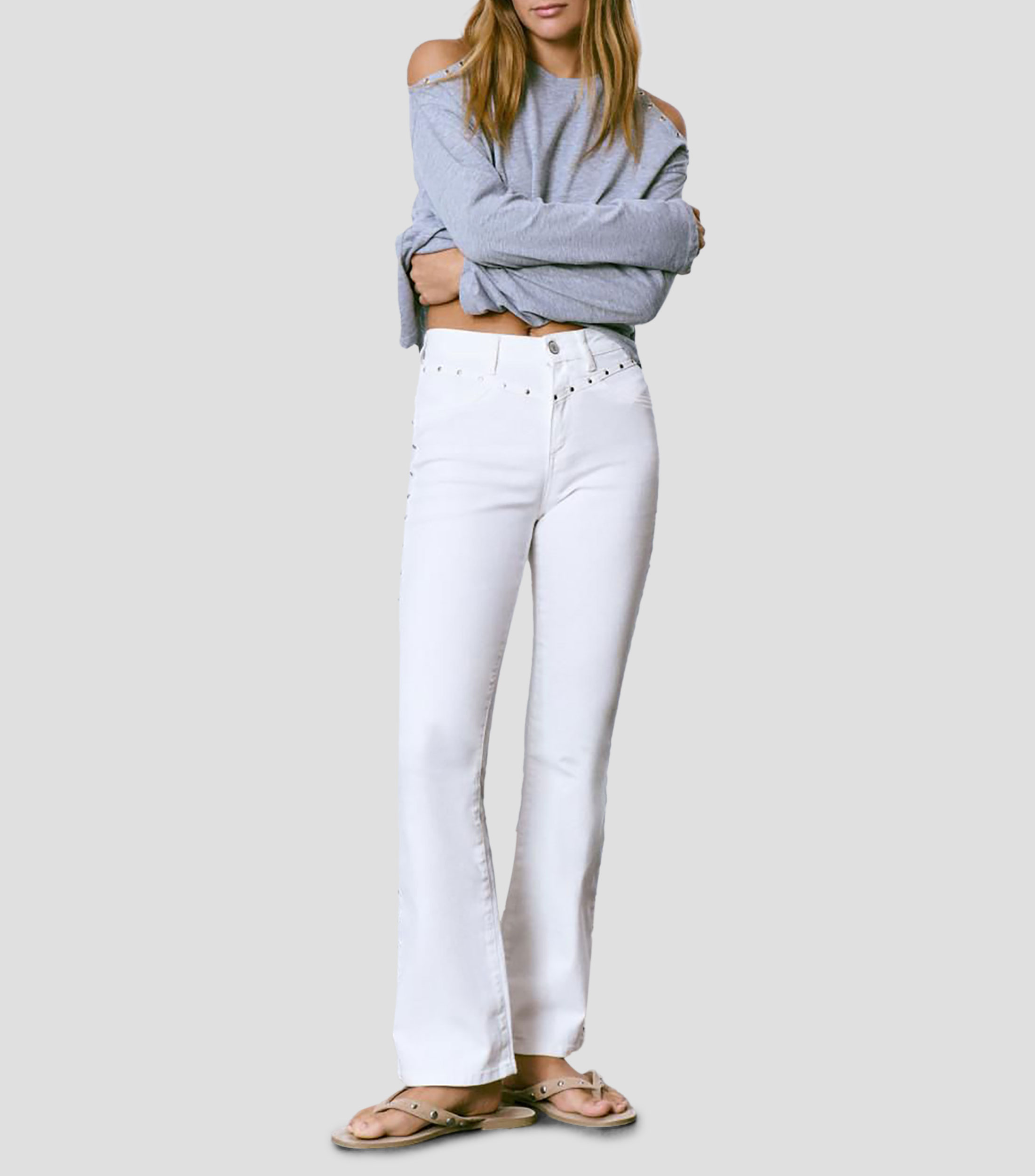 Jeans Regulares Mujer