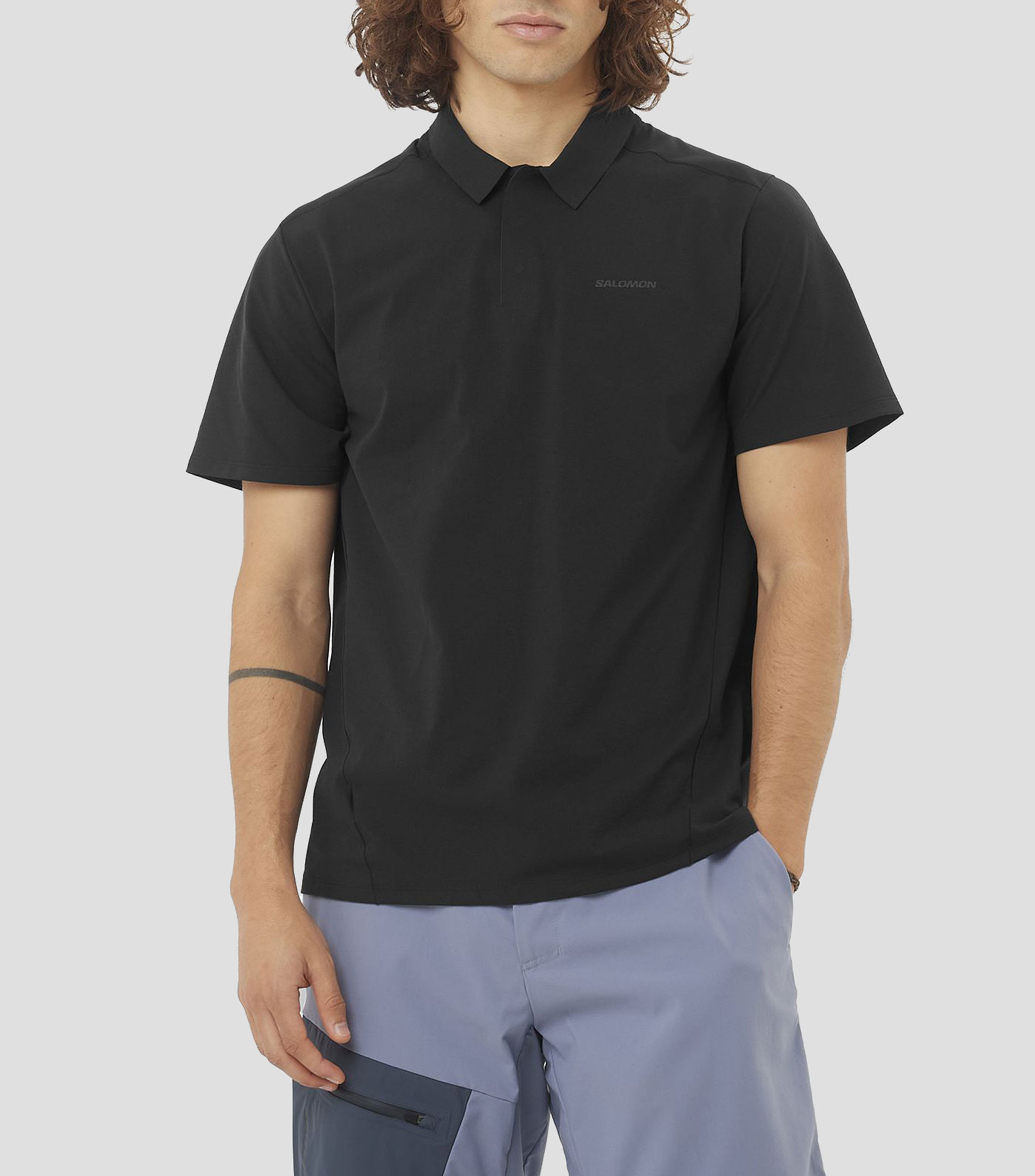 Playera tipo polo para entrenamiento Hombre