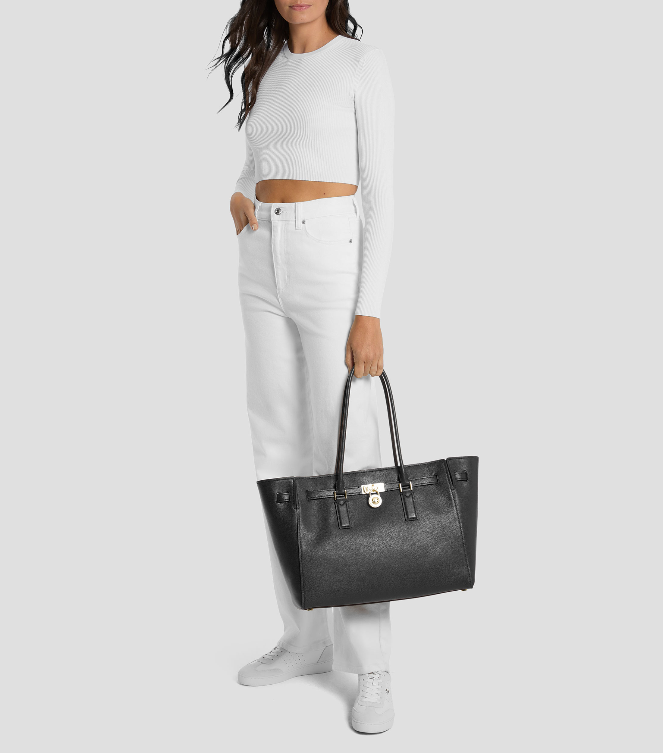 Bolsa tote en piel Mujer
