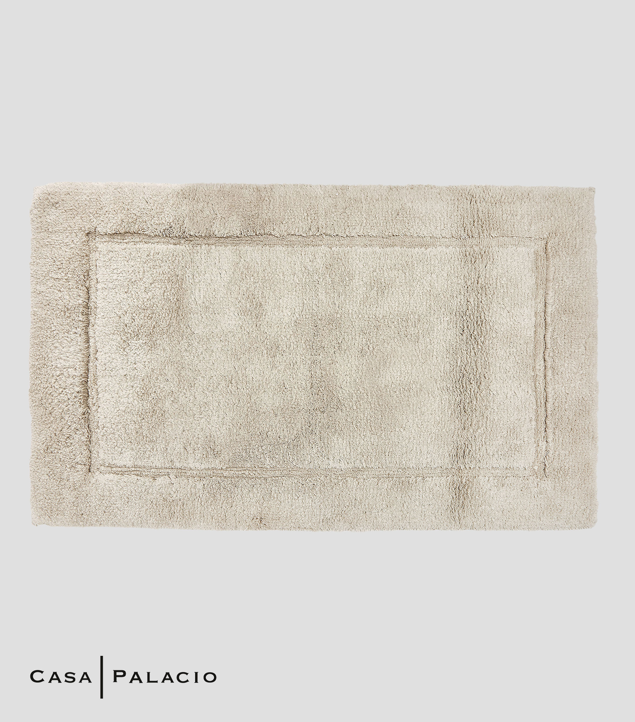 Tapete de bano Prestige Pierre kaki rectangular
