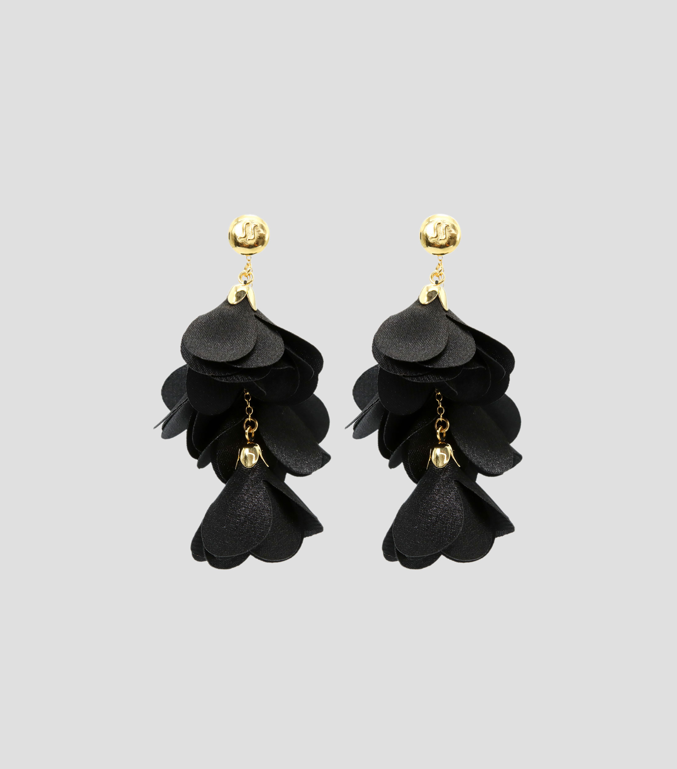 Aretes con flores Mujer