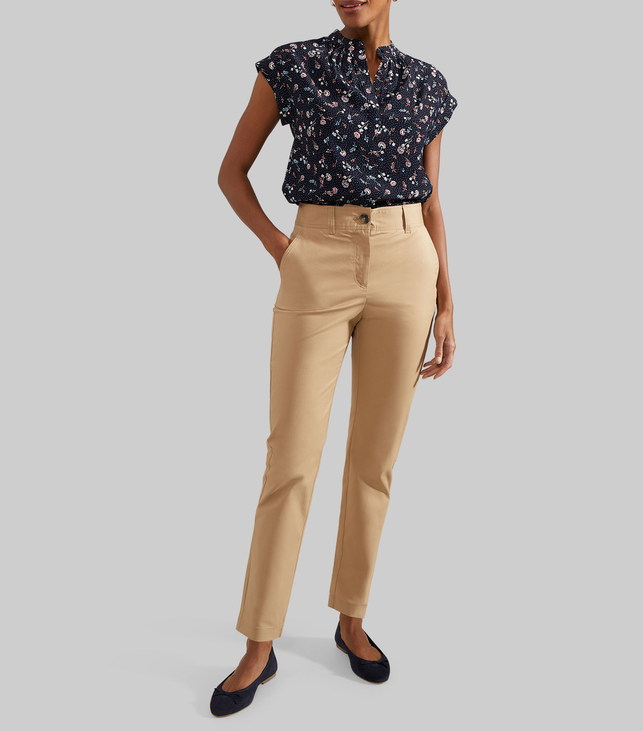 Pantalón chino Mujer