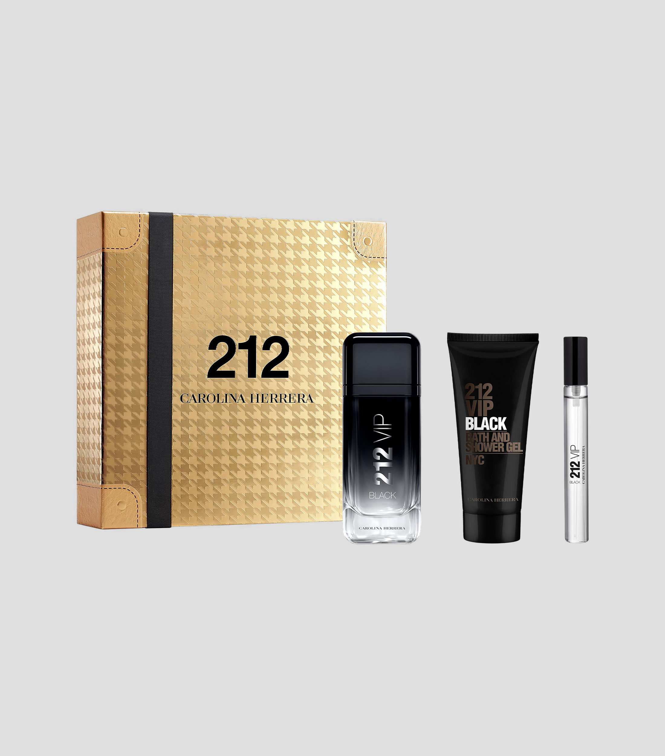 Set 212 Vip Black Eau de Parfum para Hombre