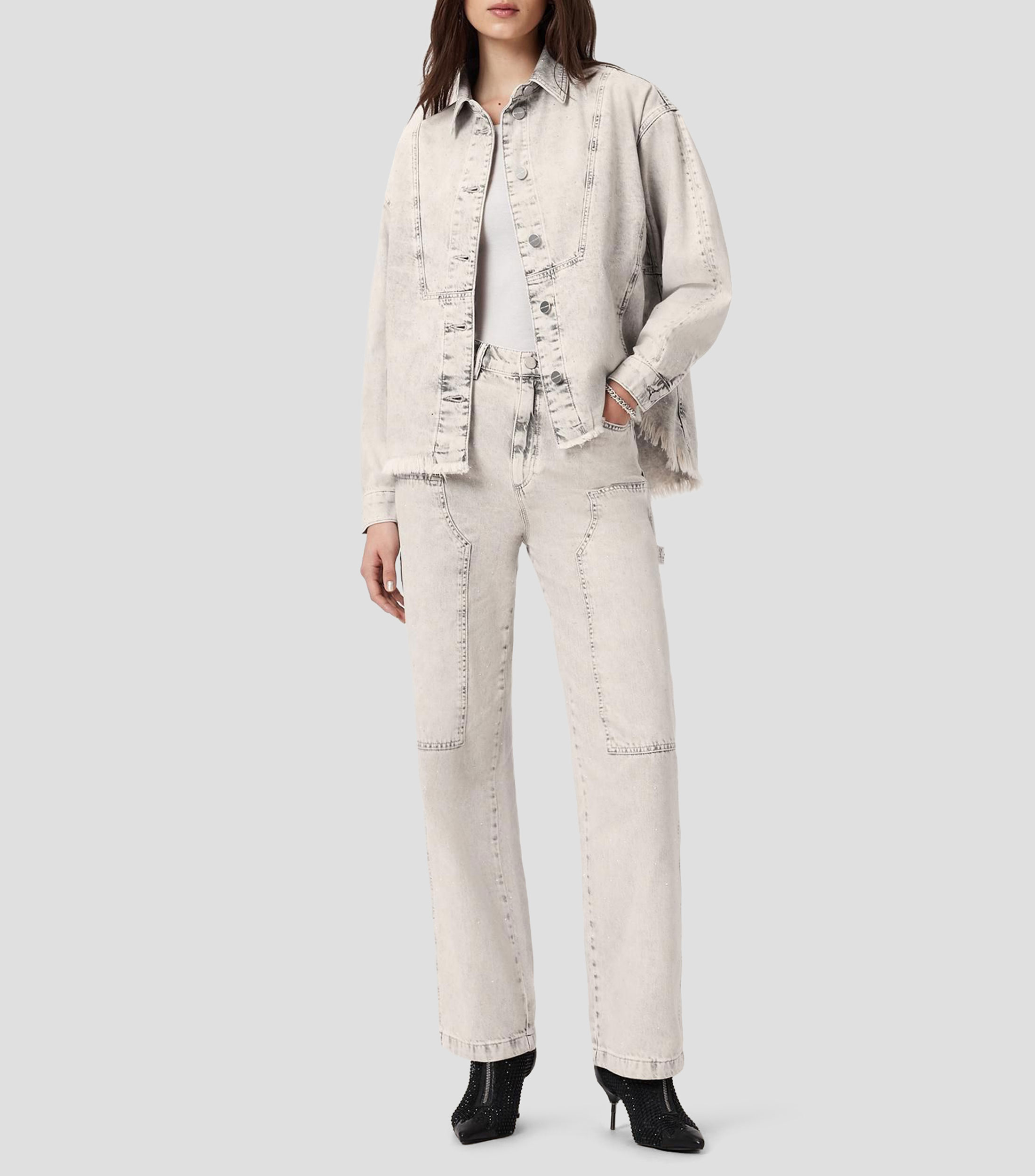 Jeans recto Mujer