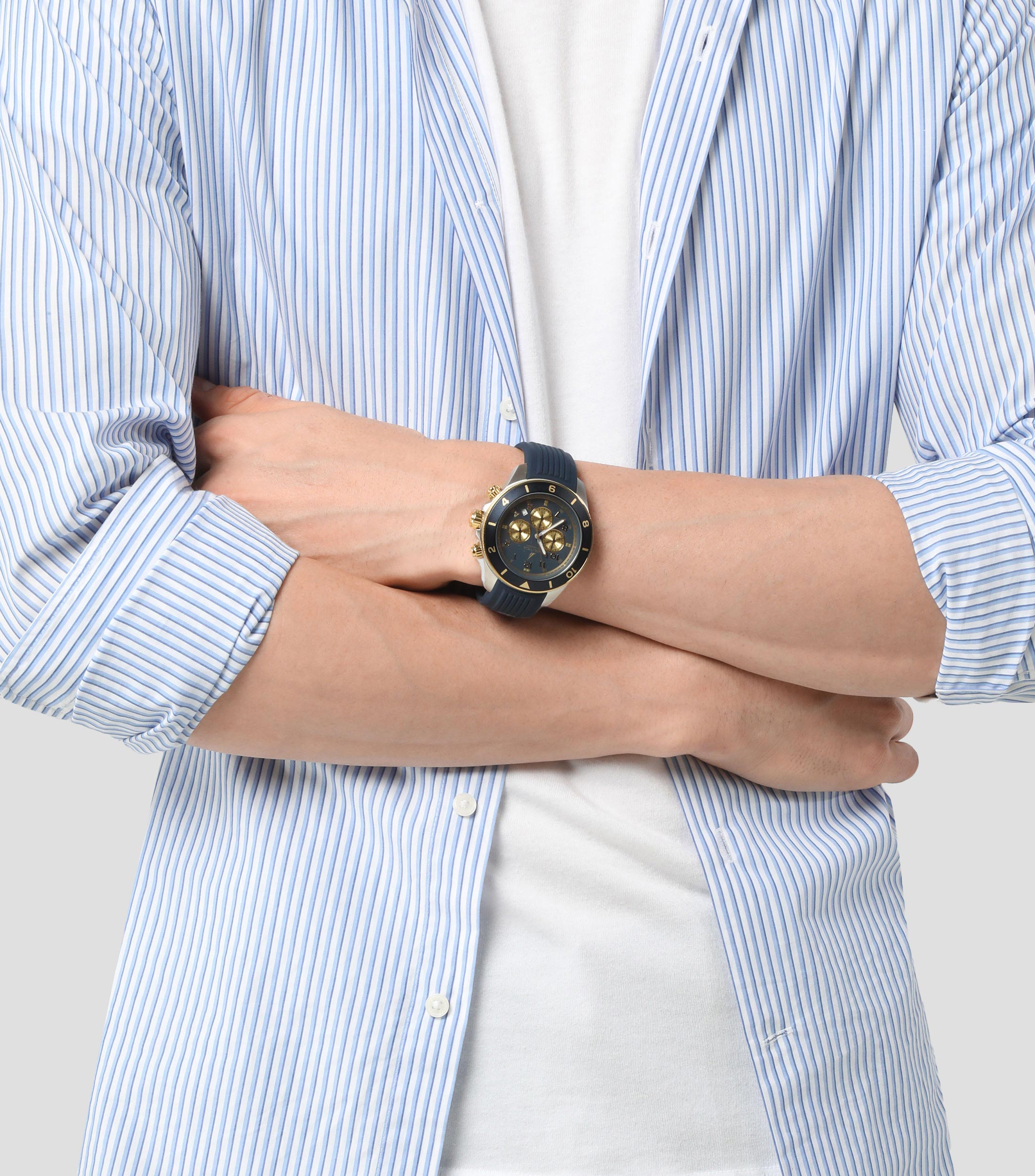 Reloj para Hombre One Casual, Plateado Dorado