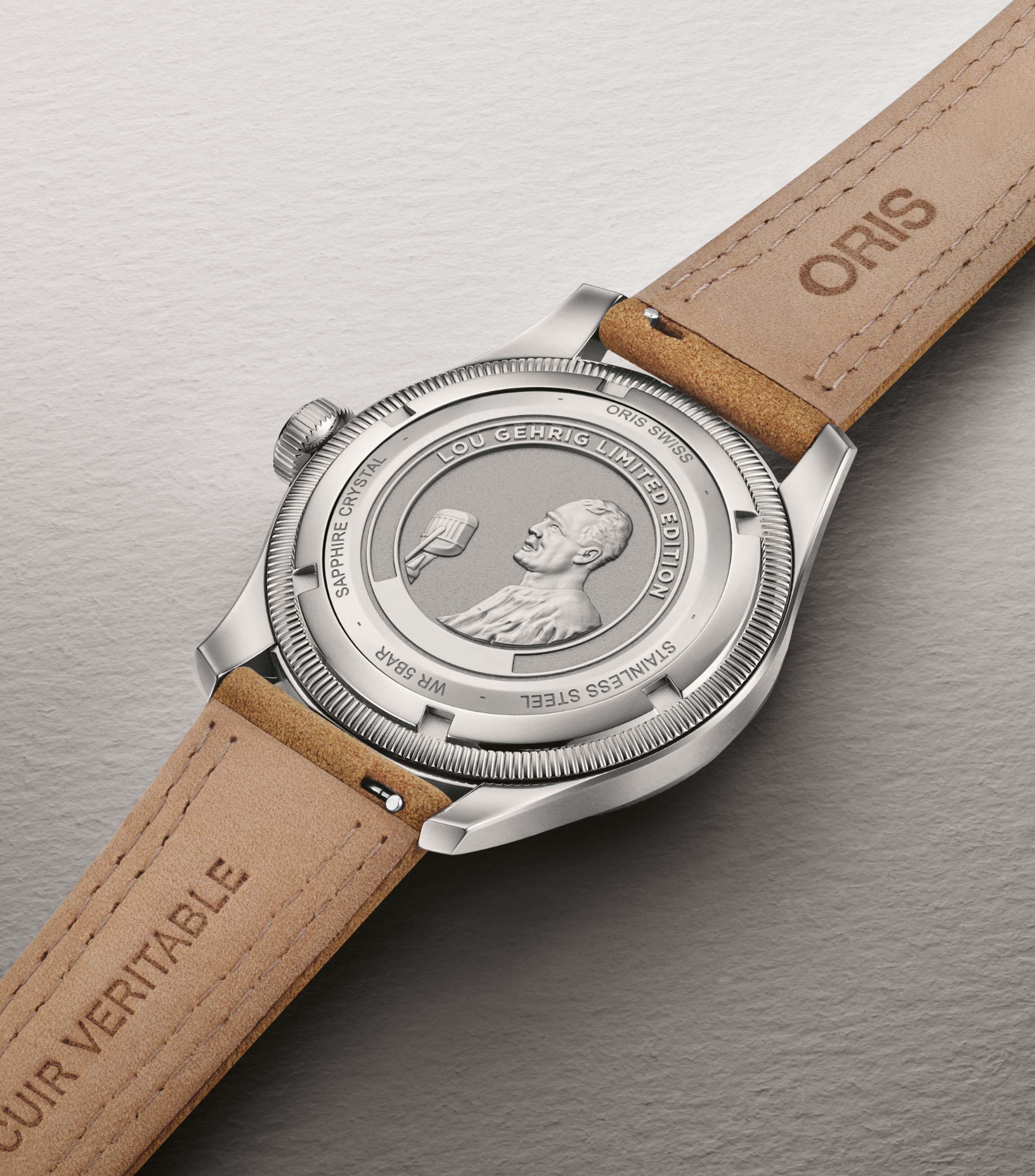 Reloj para Hombre Lou Gehrig Edición Especial Plateado