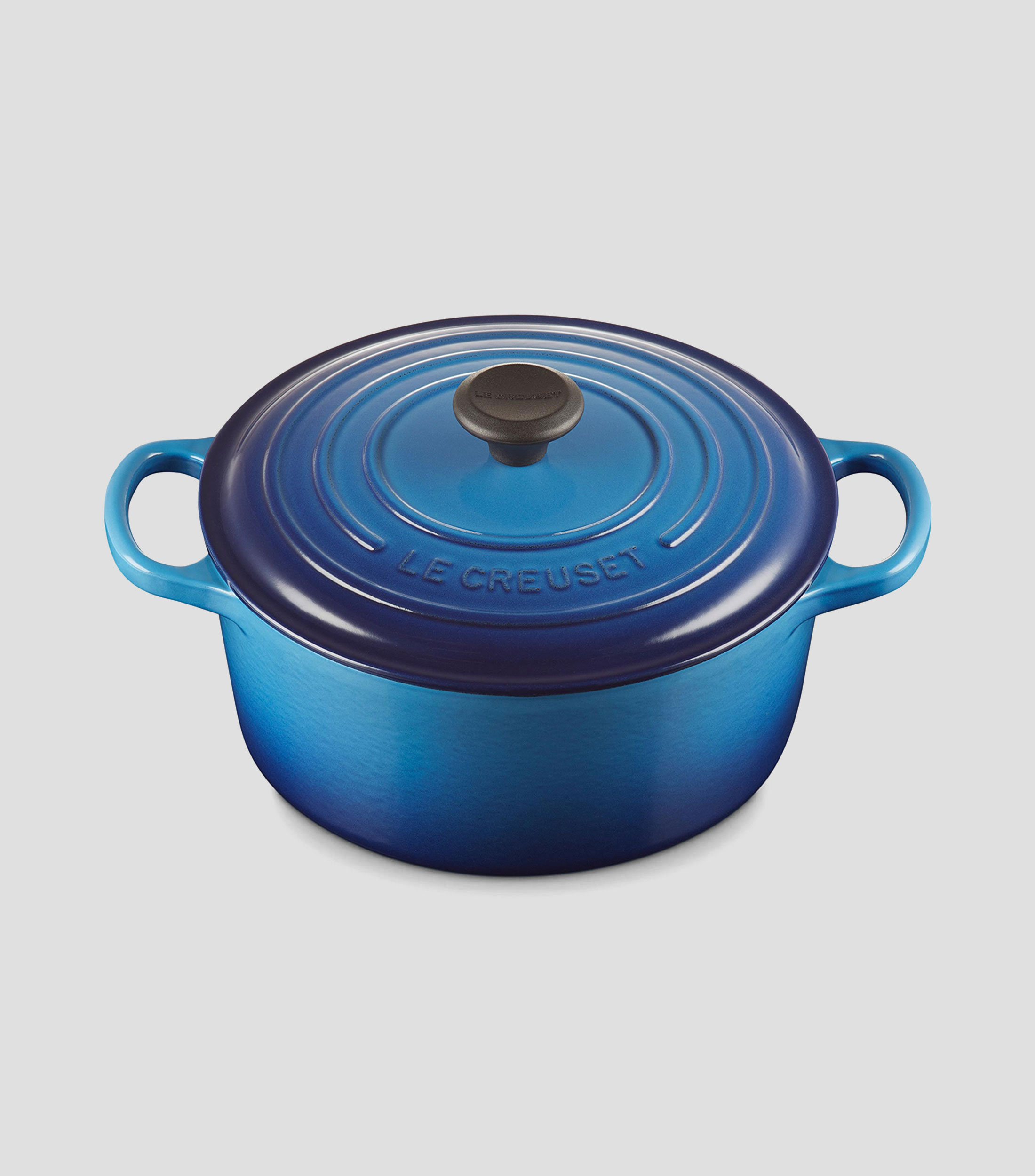 Cacerola en hierro colado 3.3 L Azul