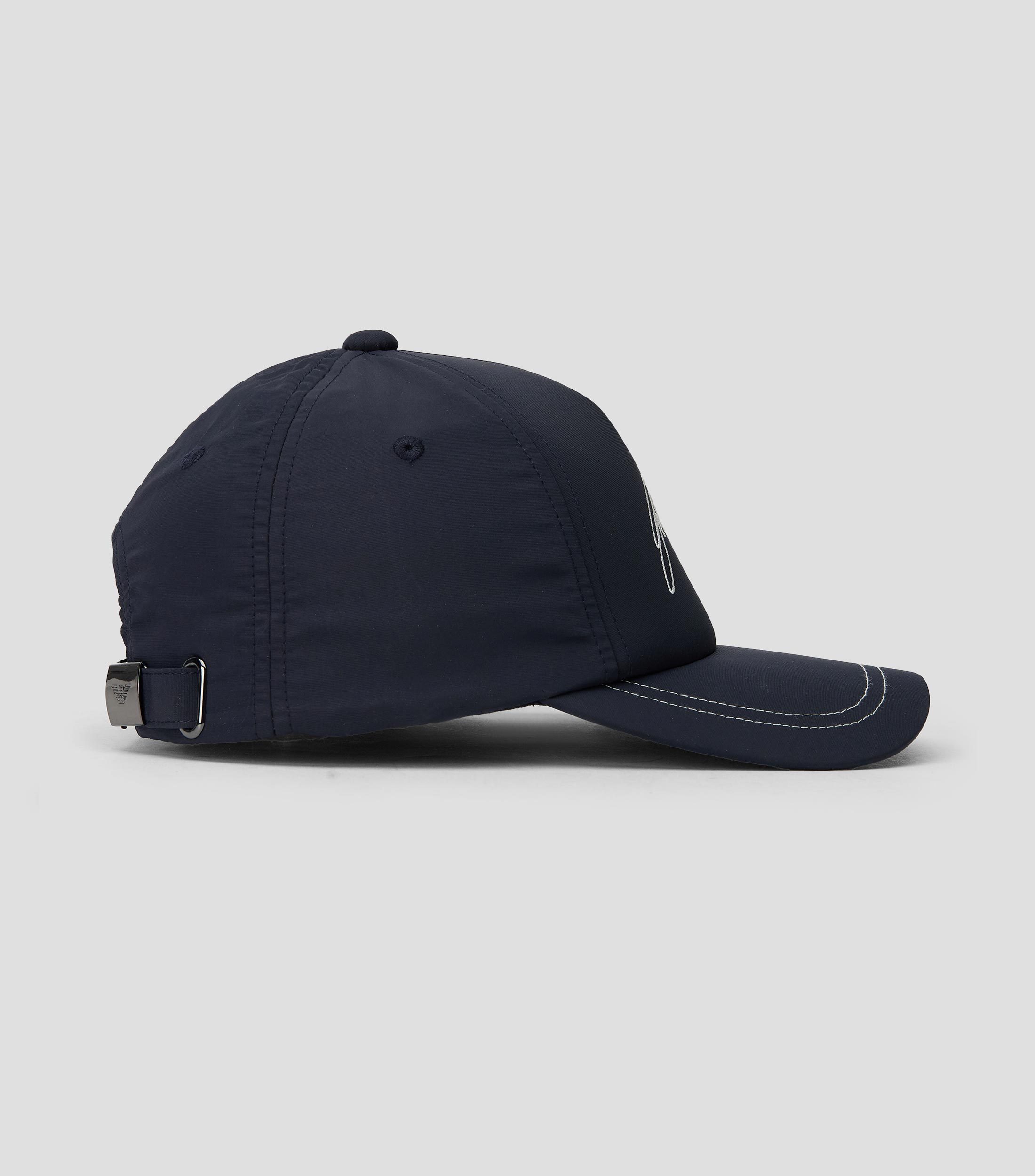 Gorra con bordado azul marino Hombre