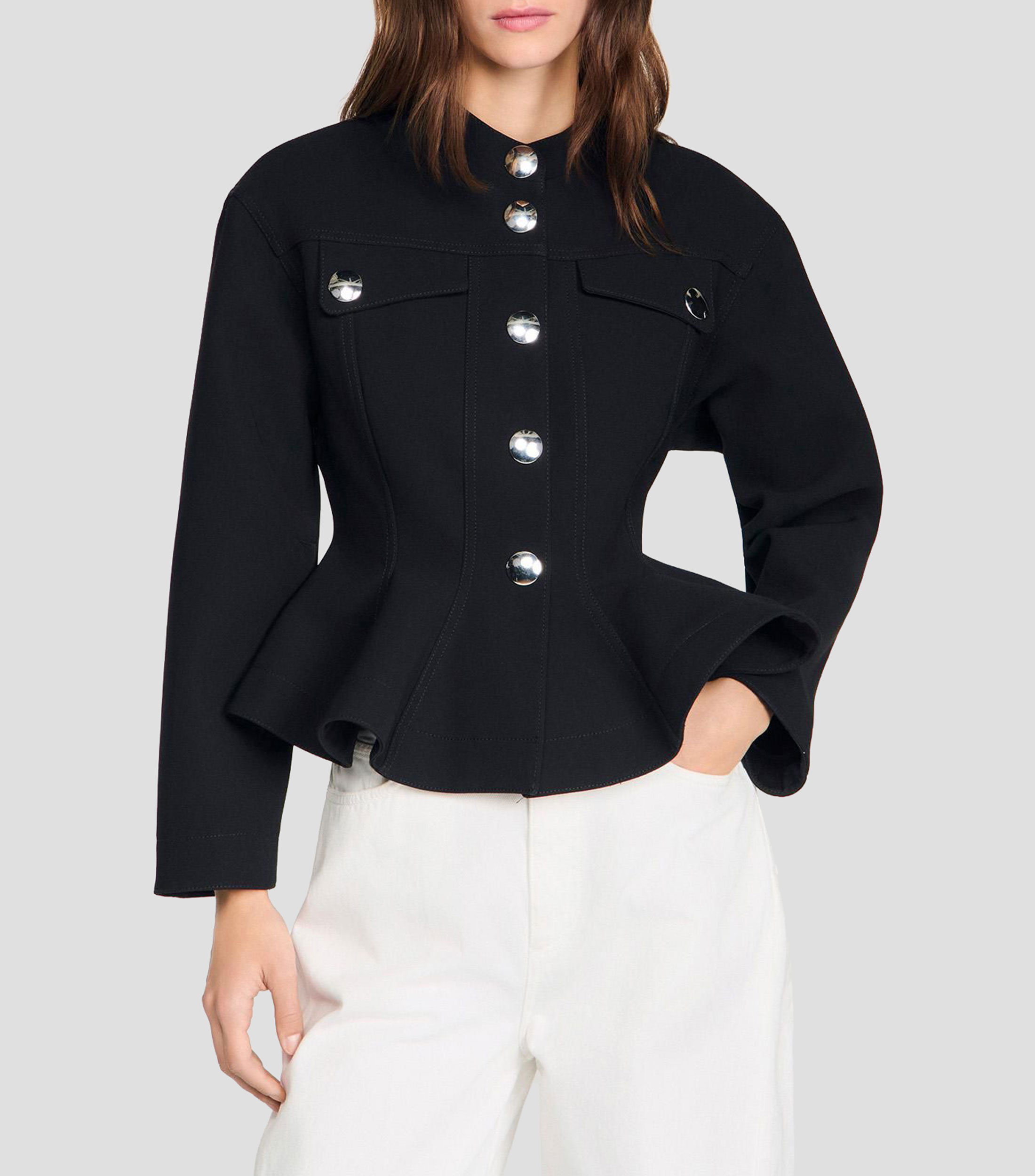 Saco liso Mujer