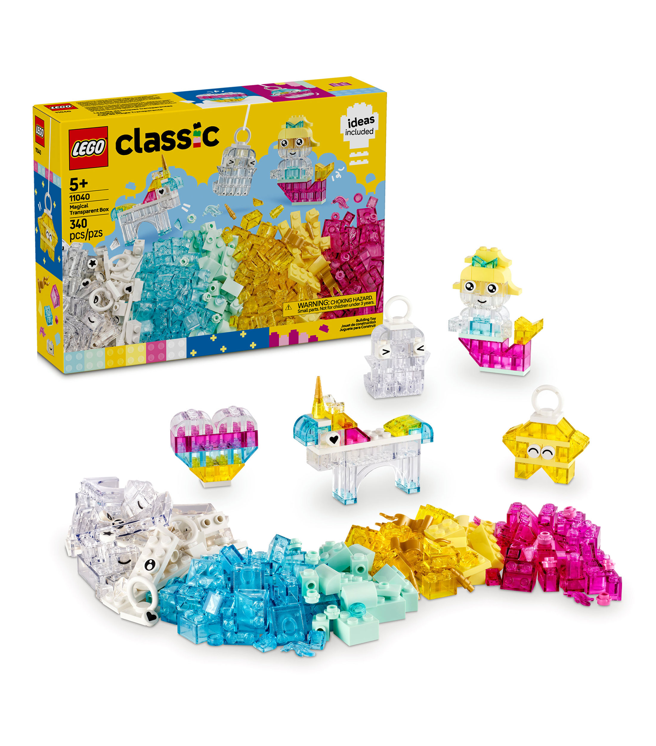 Lego Classic Caja de Magia Transparente Bricks 11040