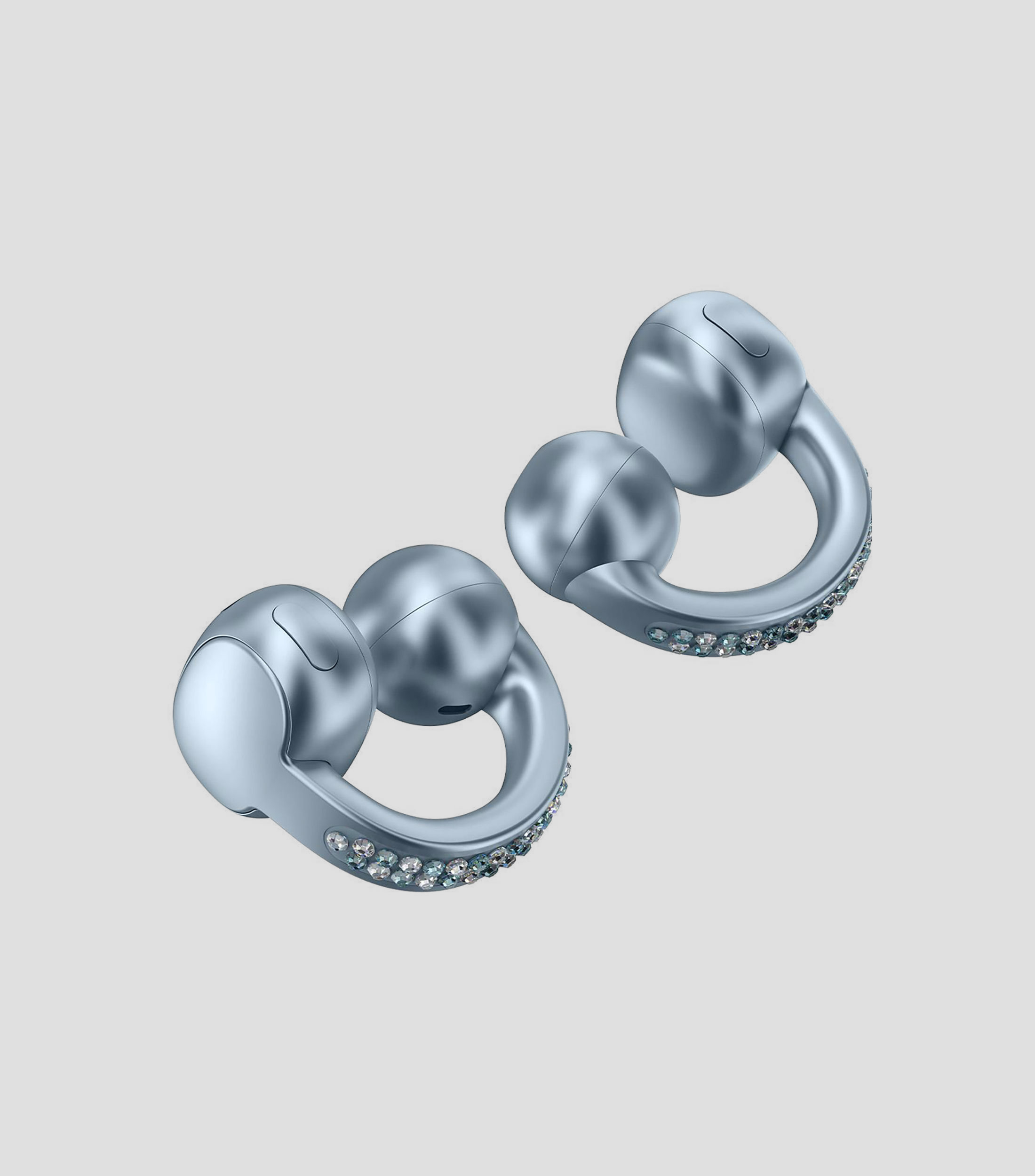 Audífonos Inalámbricos Bluetooth Moto Buds Loop by Swarovski Azul