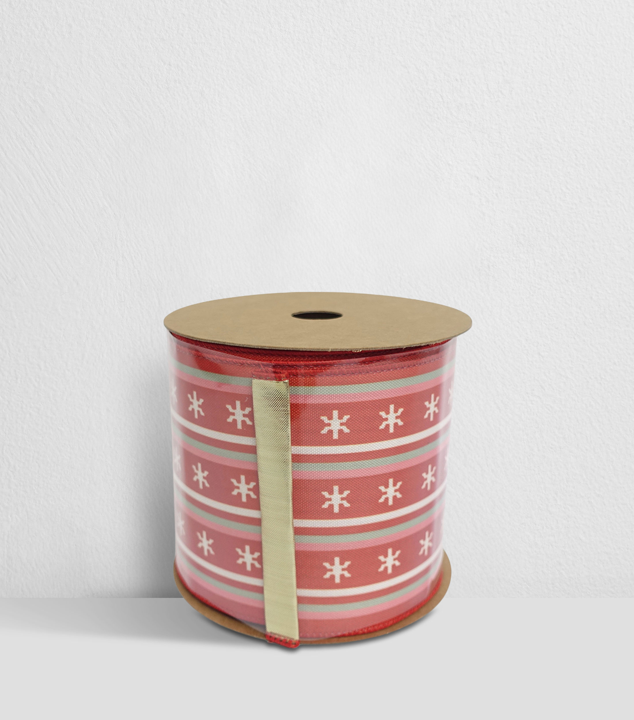 Listón Decorativo Navideño en Poliéster