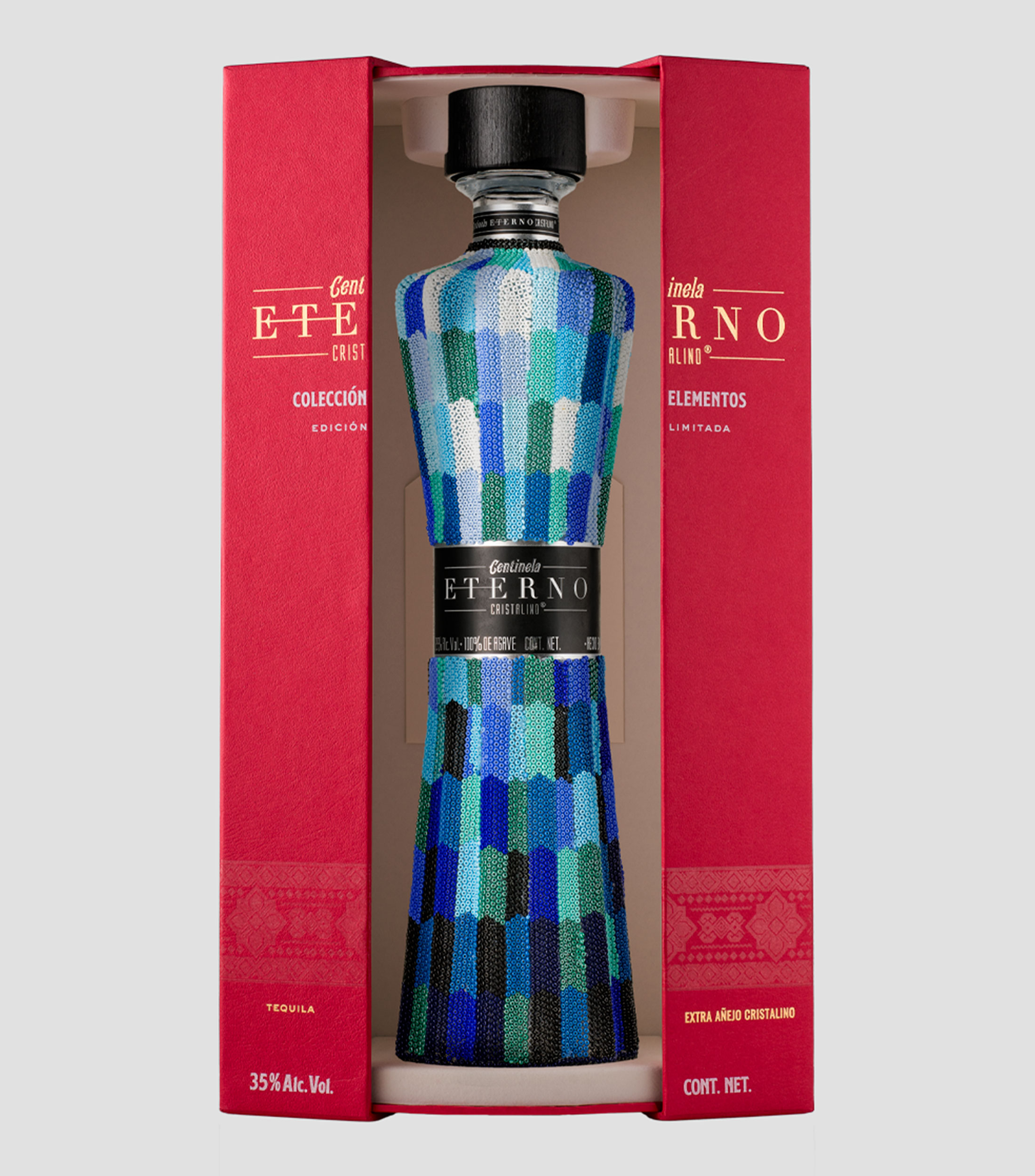 Tequila Eterno Cristalino Elemento Agua, 750 ml