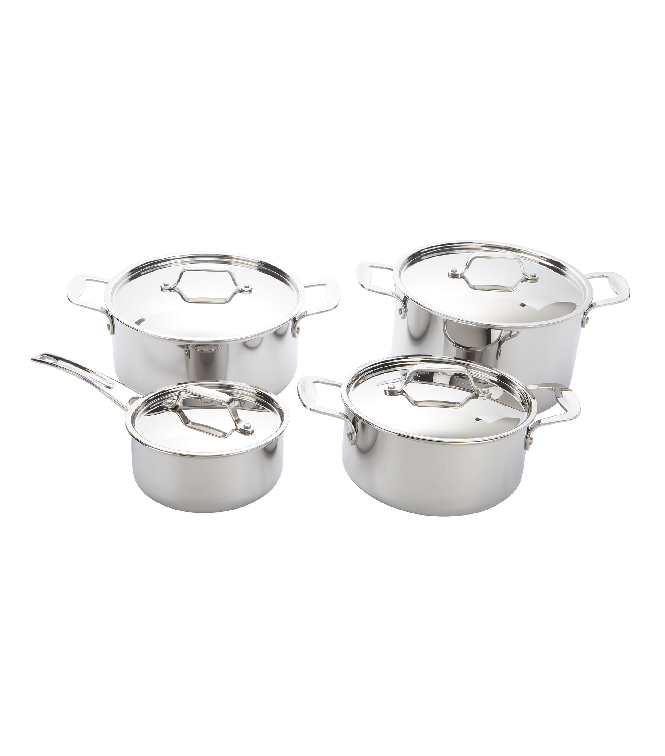 Batería de cocina en acero inoxidable Supreme 4 Piezas