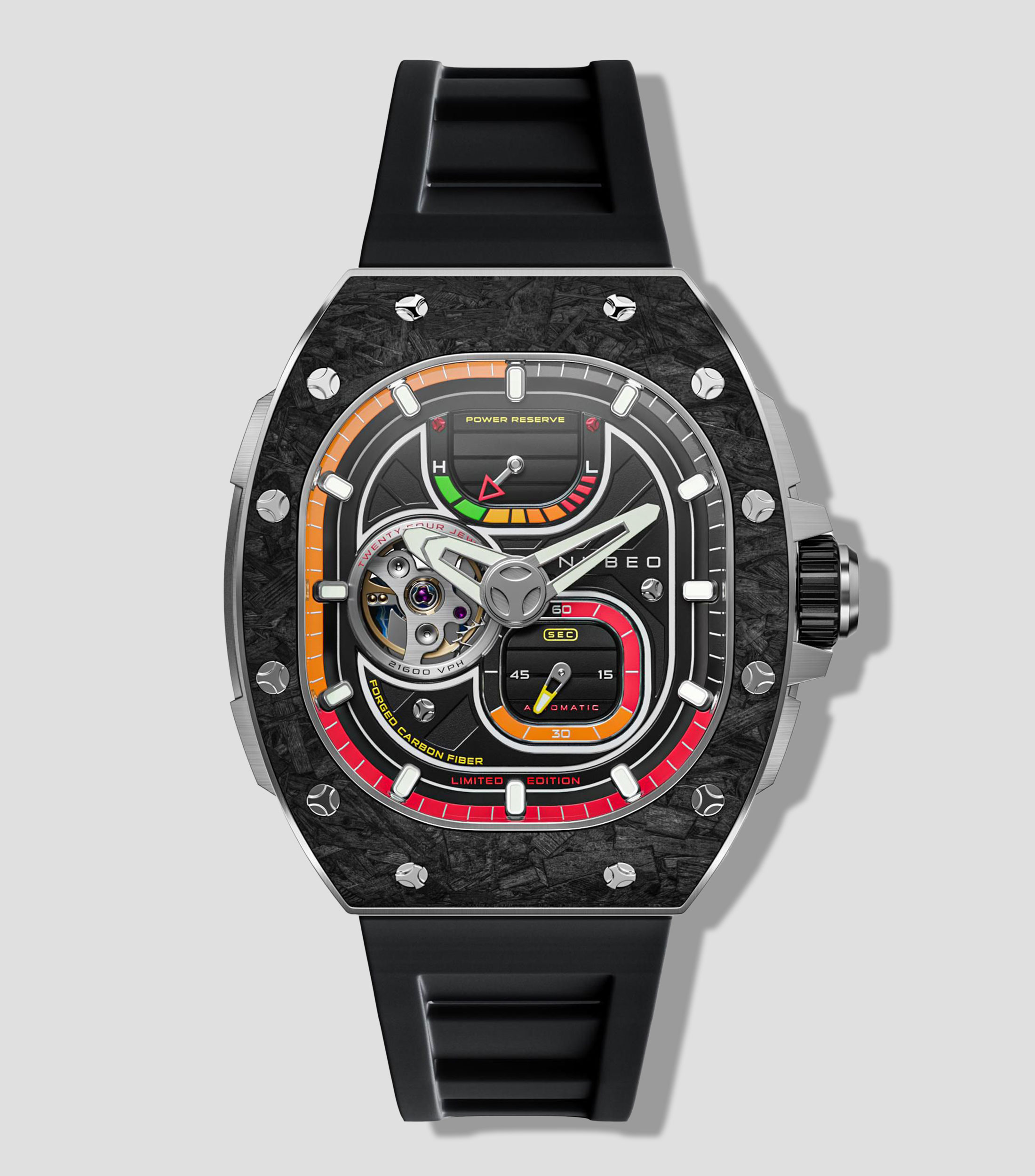 Reloj para Hombre Viper Automatic Edición Especial Plateado/Negro