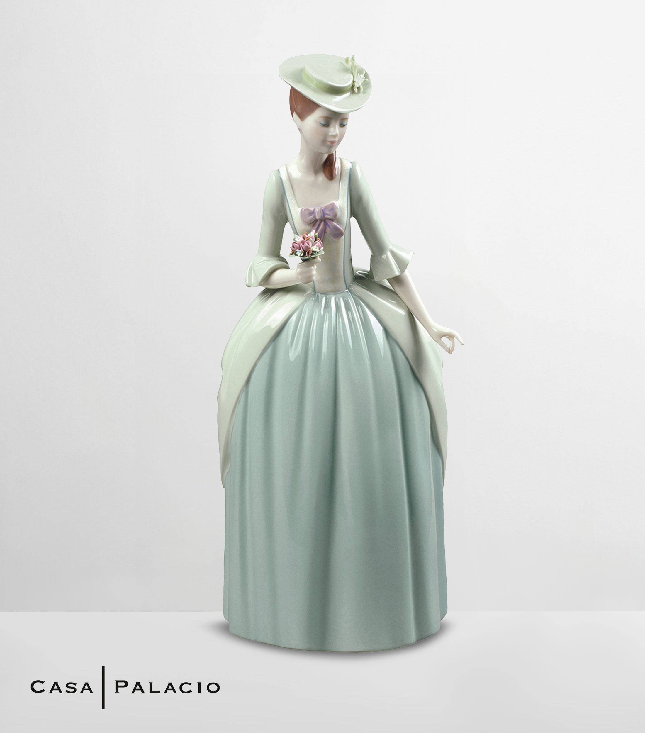 Figura Bouquet para Una Dama en porcelana