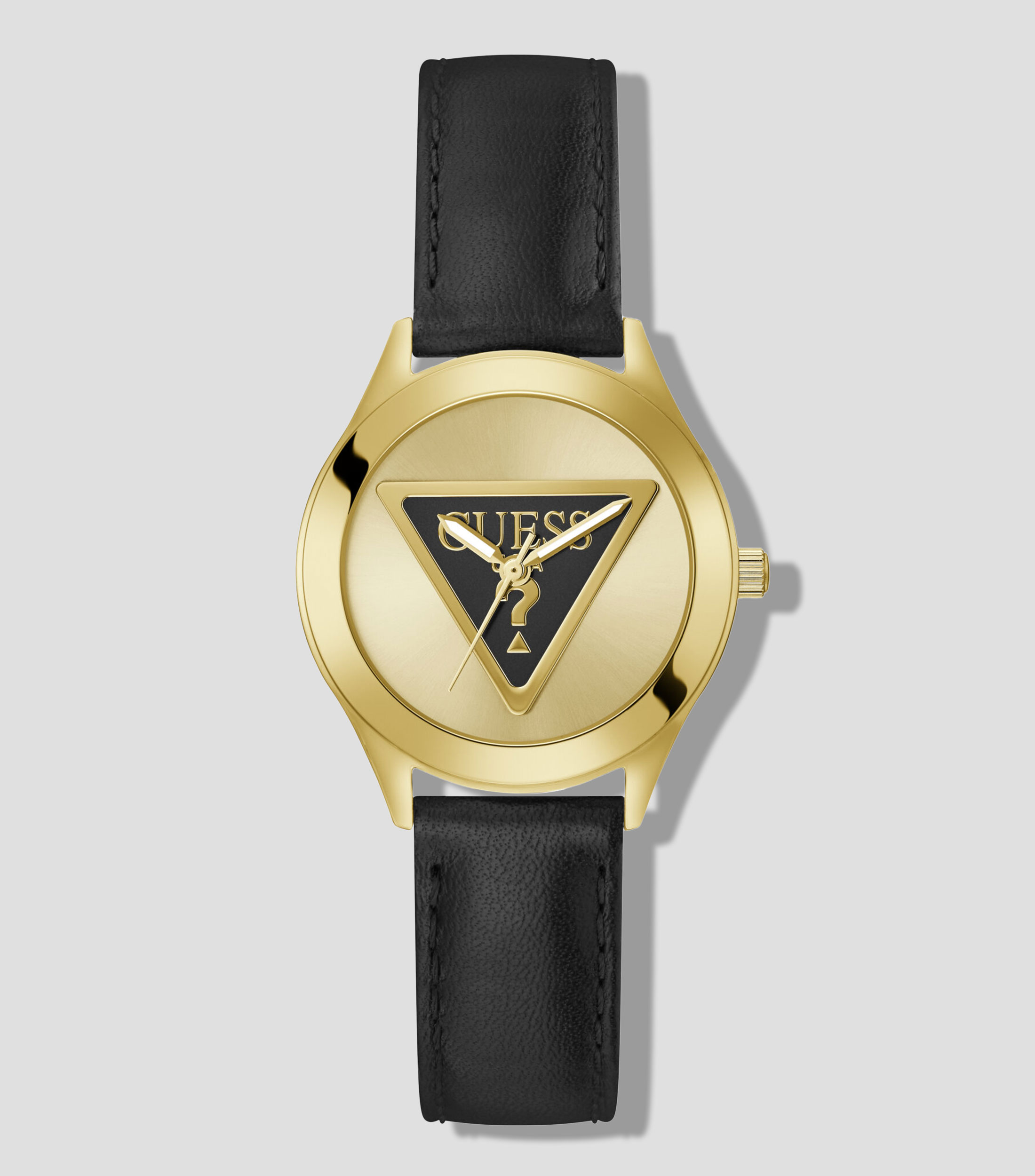 Reloj para Mujer Tri Plaque Casual, Dorado