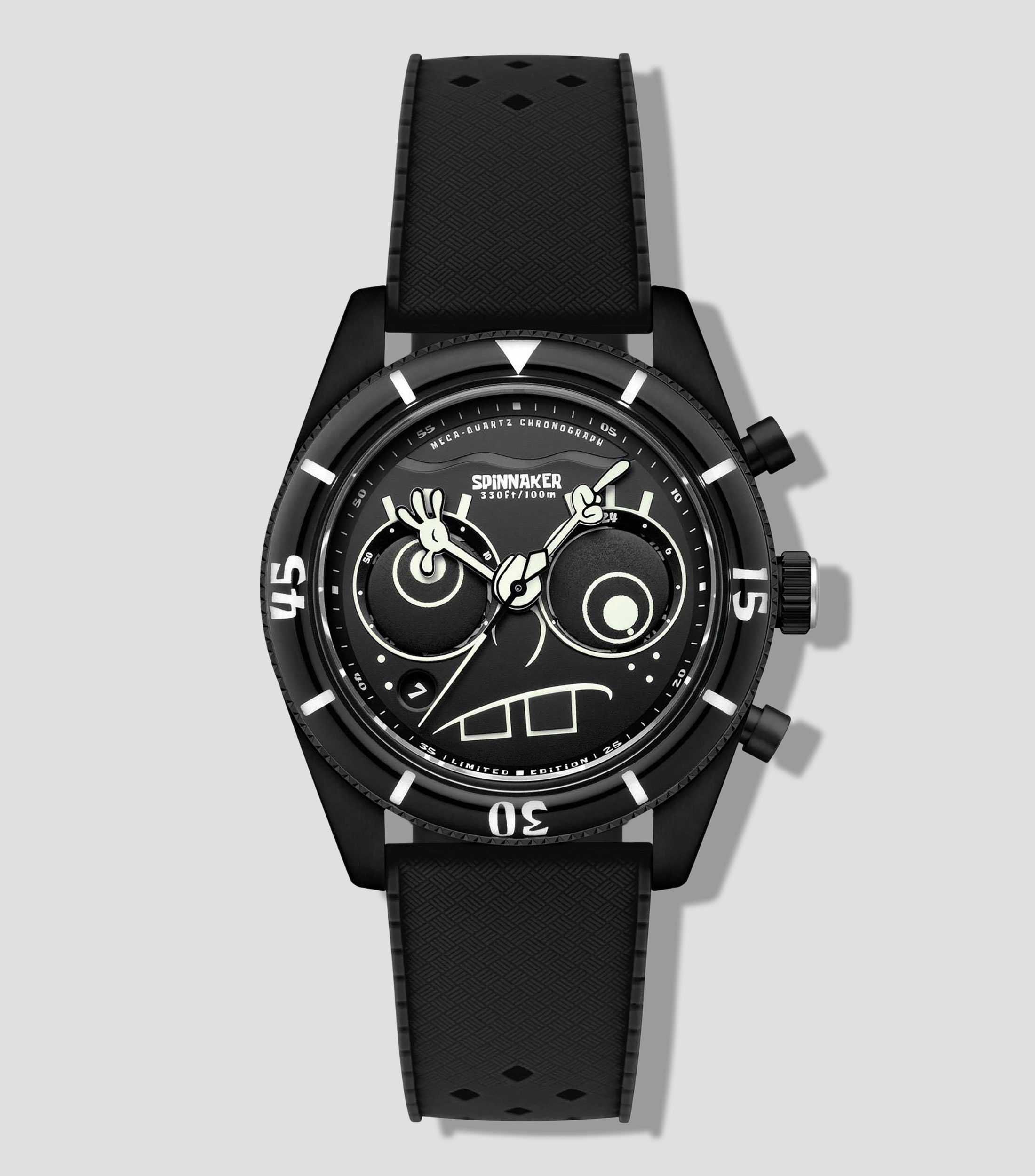 Reloj Unisex Bob Esponja Casual, Negro