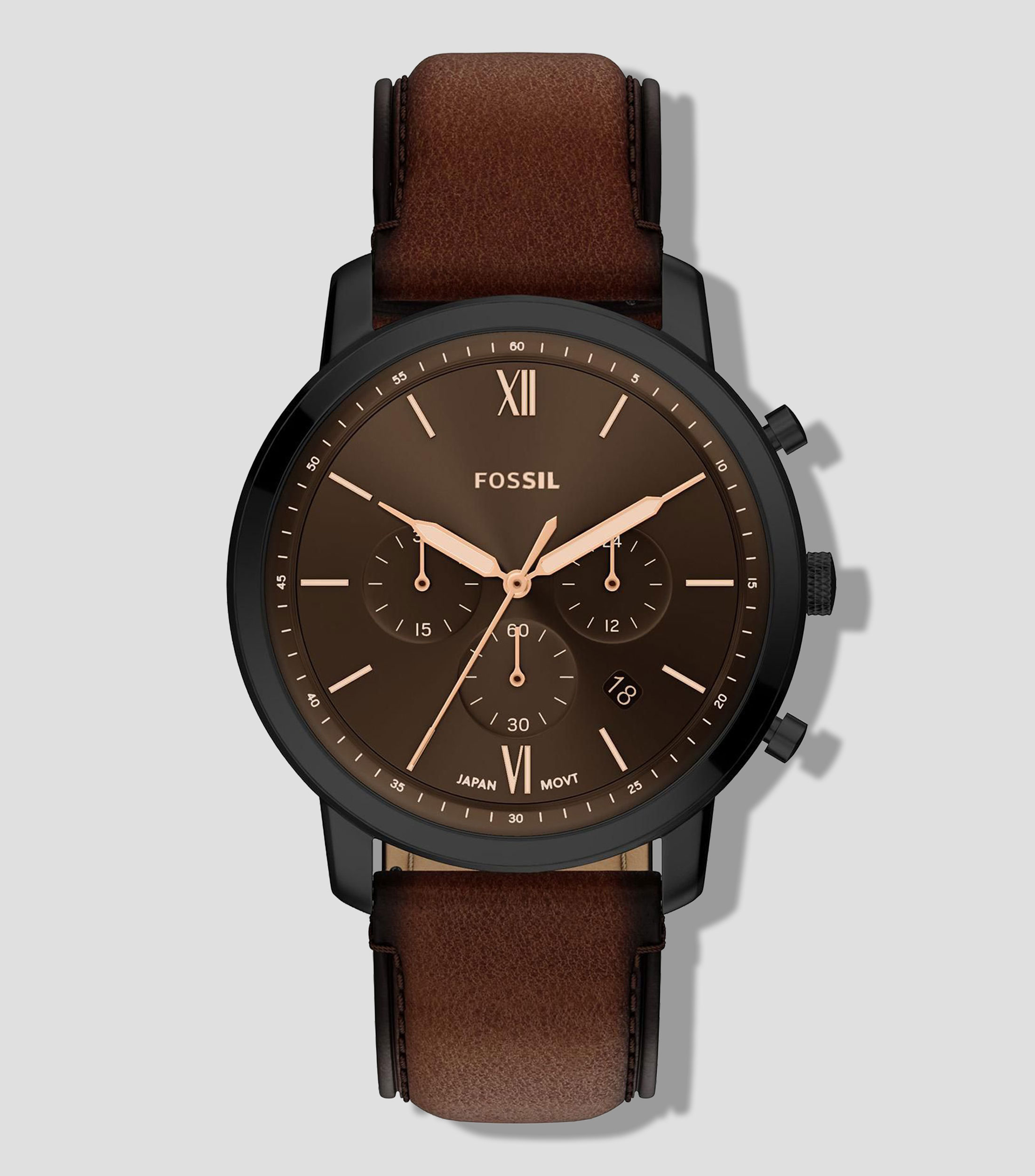 Reloj para Hombre Neutra Clásico Marrón