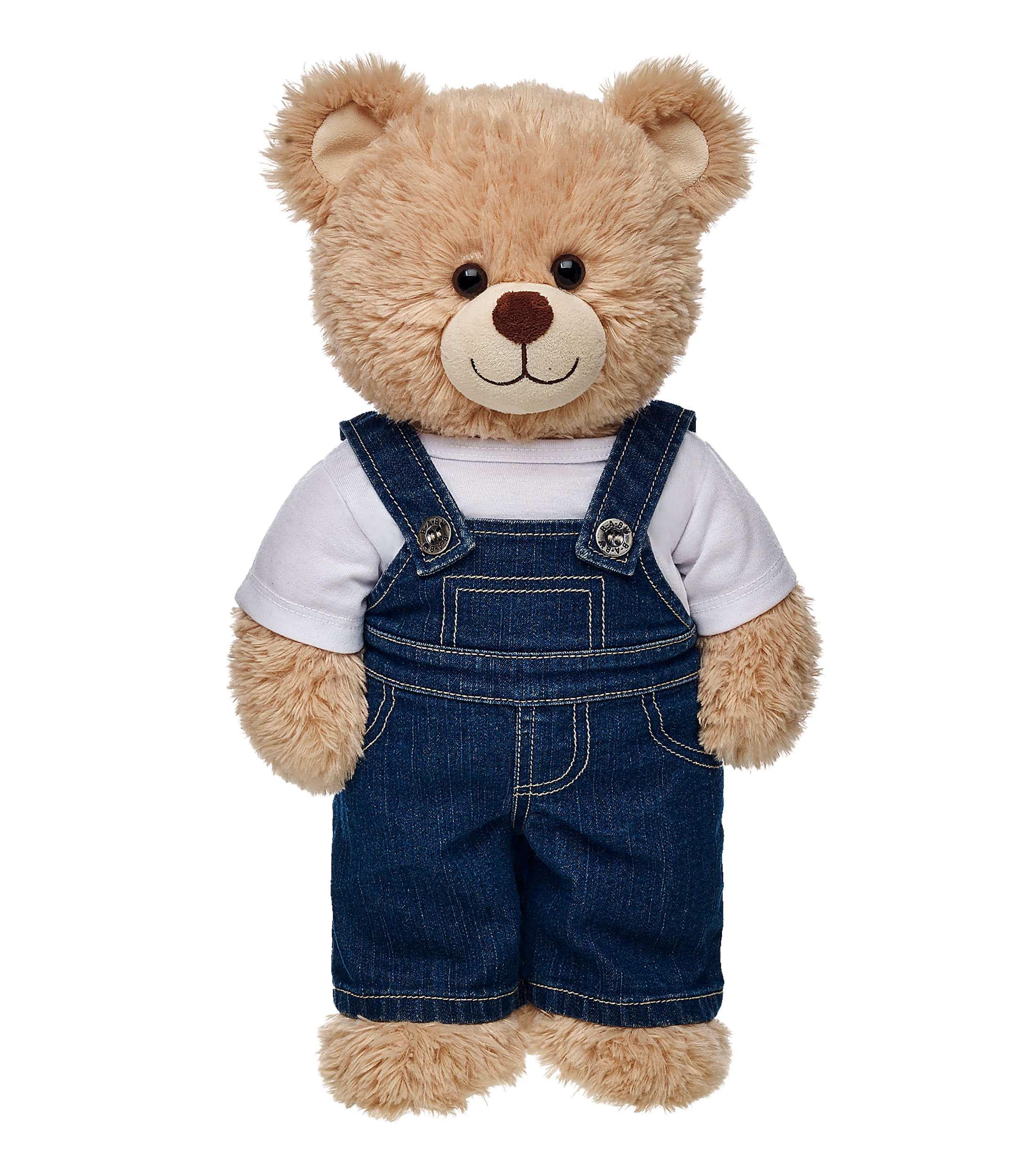 Overall de mezclilla para peluche