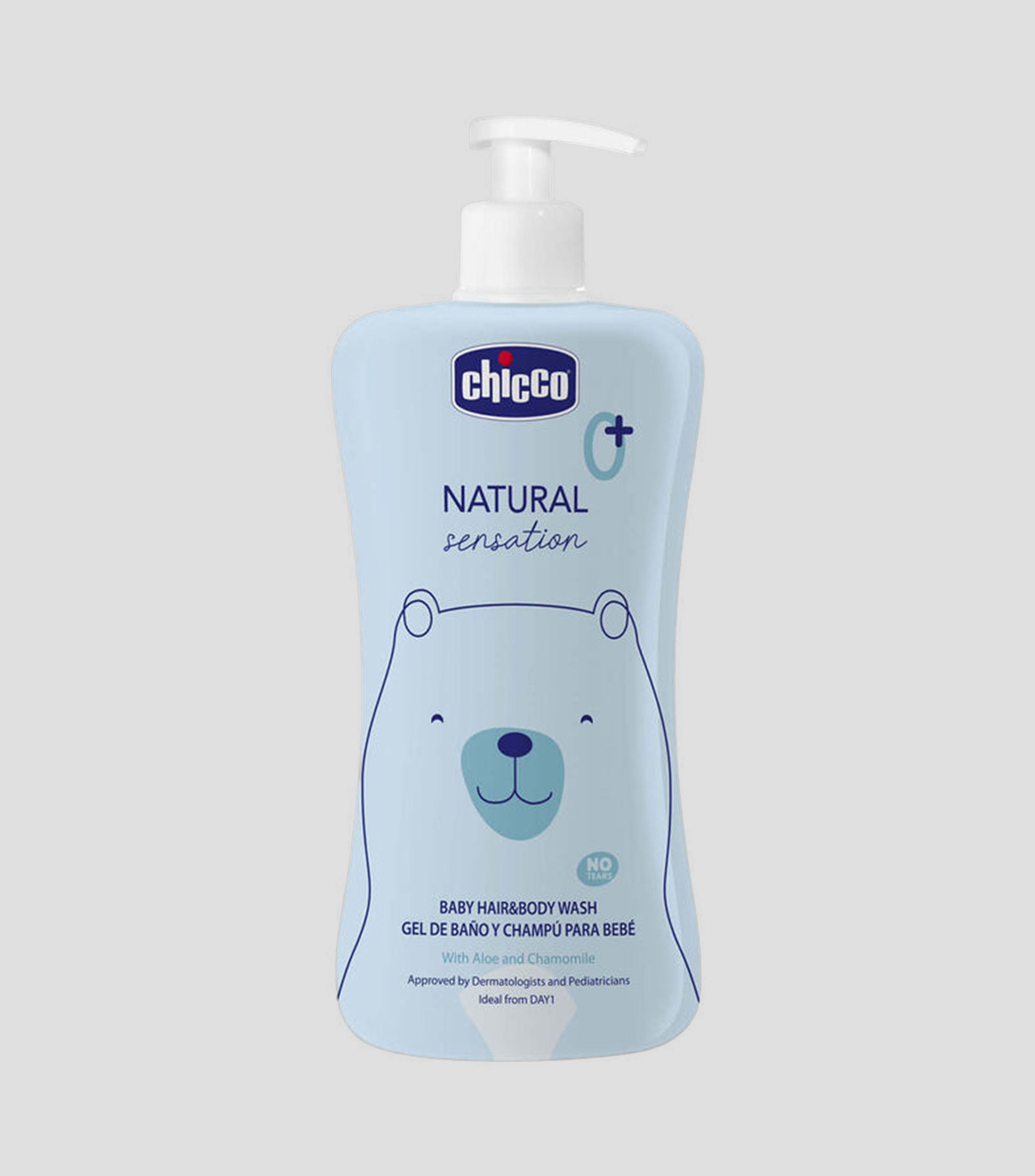 Gel de baño y shampoo, 500 ml