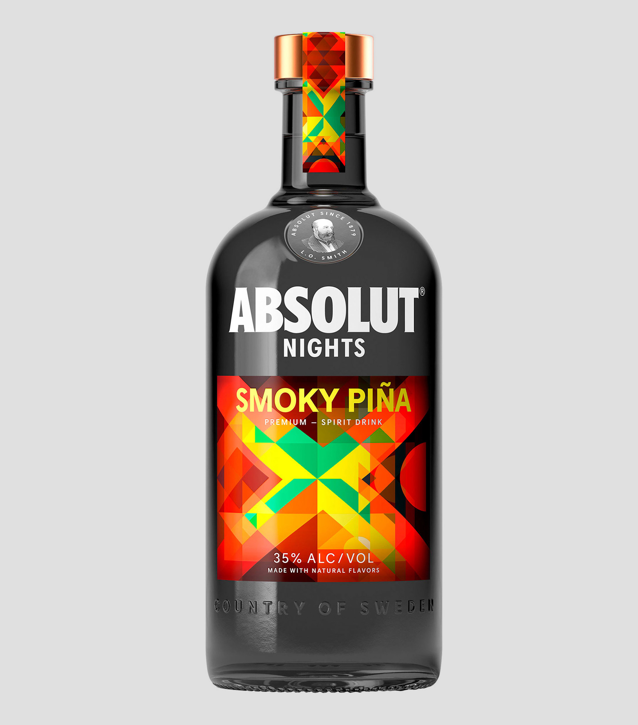 Vodka Absolut Nights Smoky Pina, 700 ml