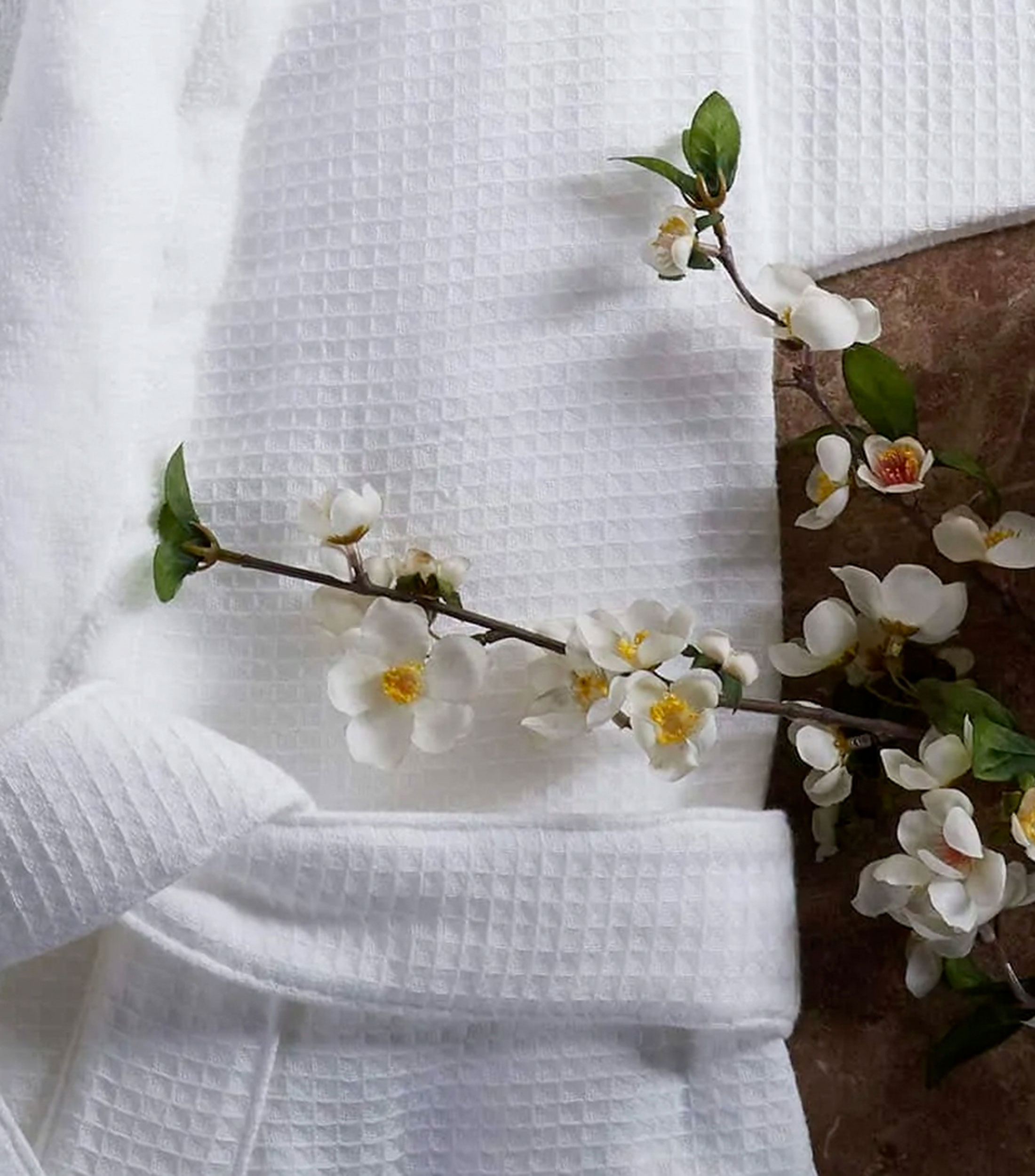 Bata de Baño blanca Unisex