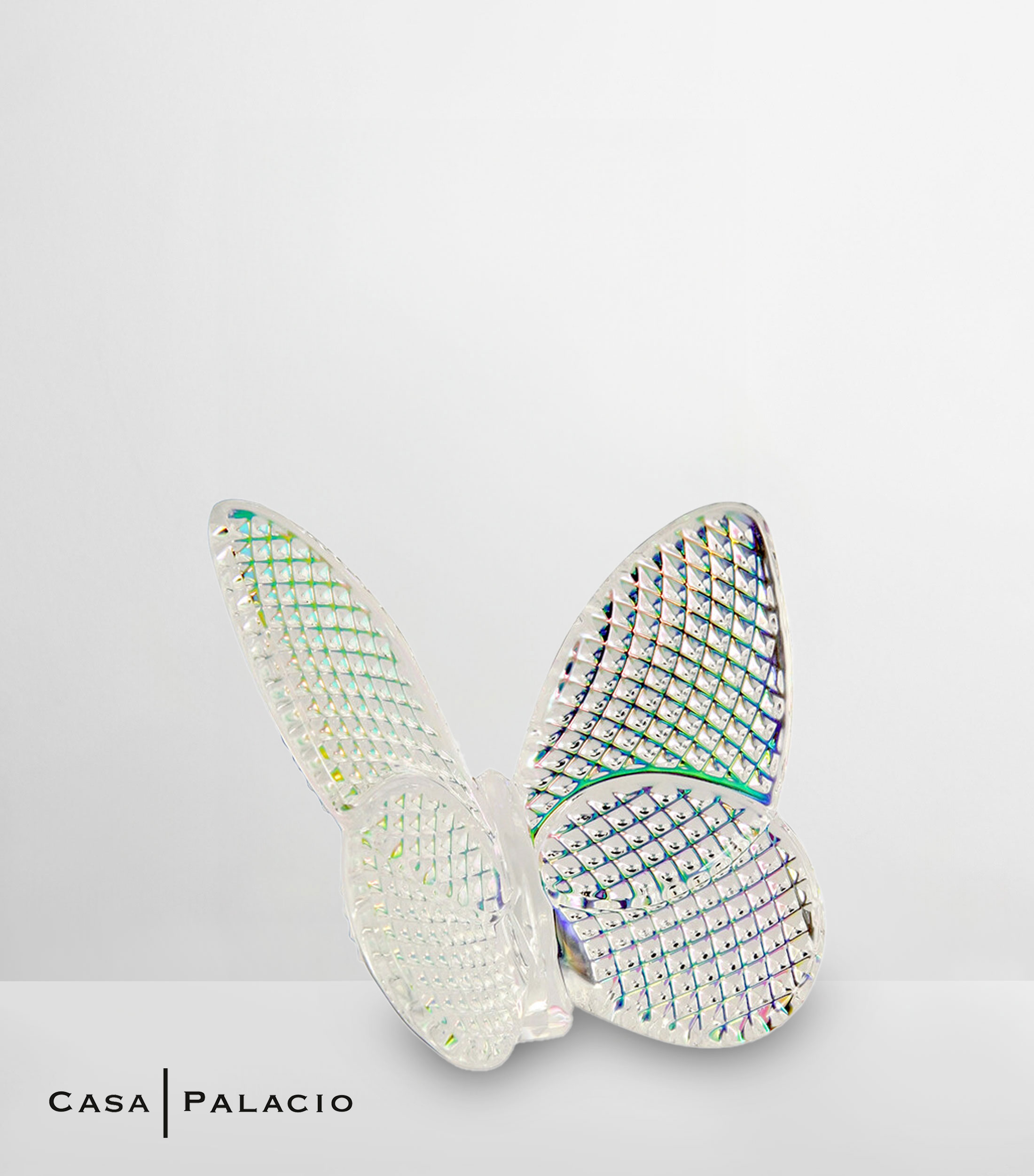 Figura decorativa Papillon Lucky Diamont Mariposa en cristal