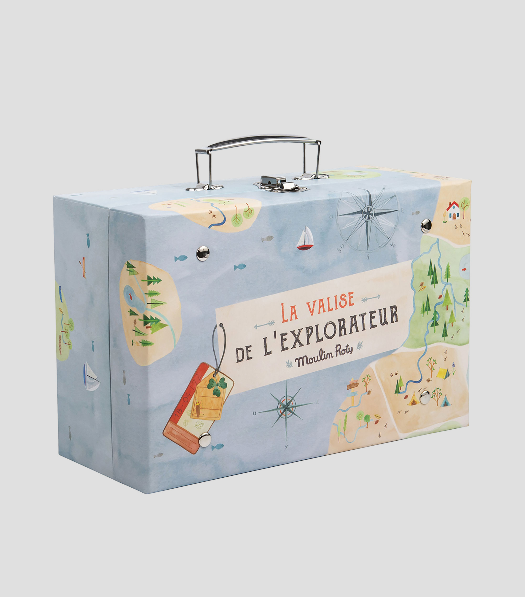 Playset Los grandes exploradores - Maletín explorador