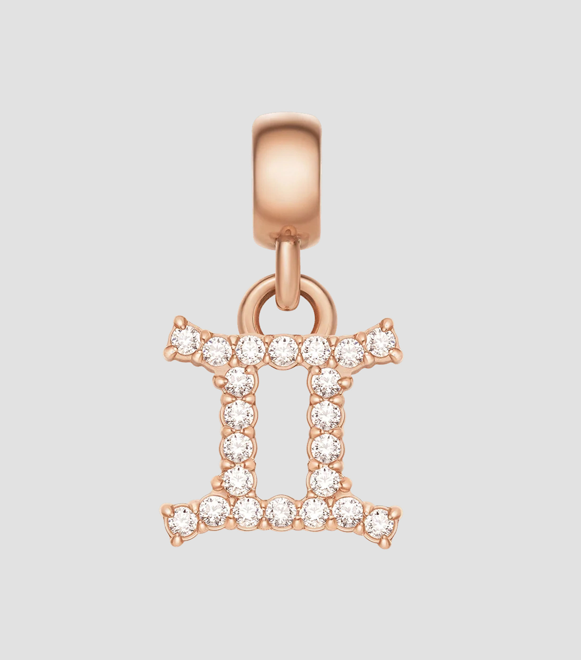 Dije Zodiac Géminis con Cristales Mujer