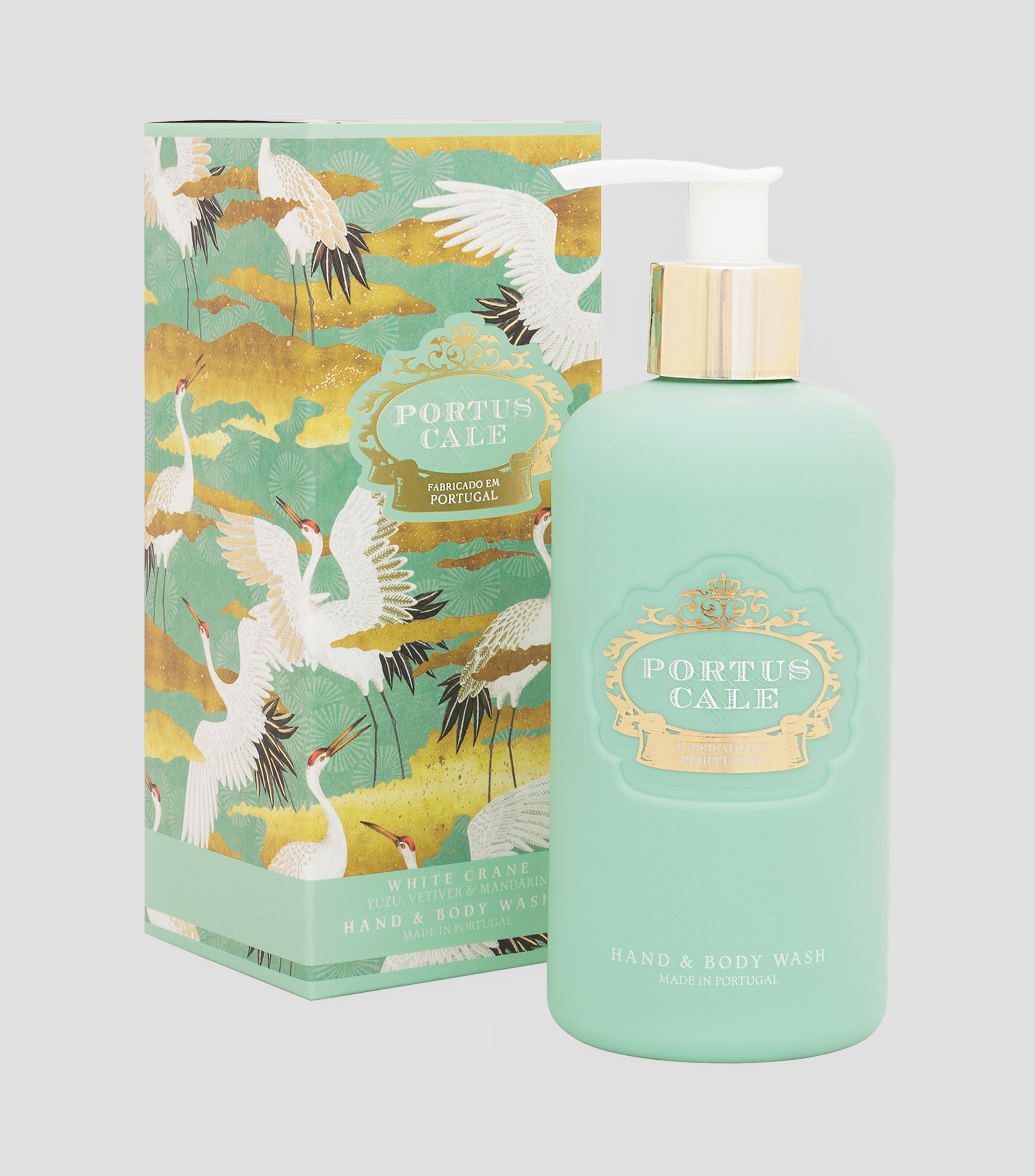 Gel Perfumado para Cuerpo y Manos White Crane, 300 ml