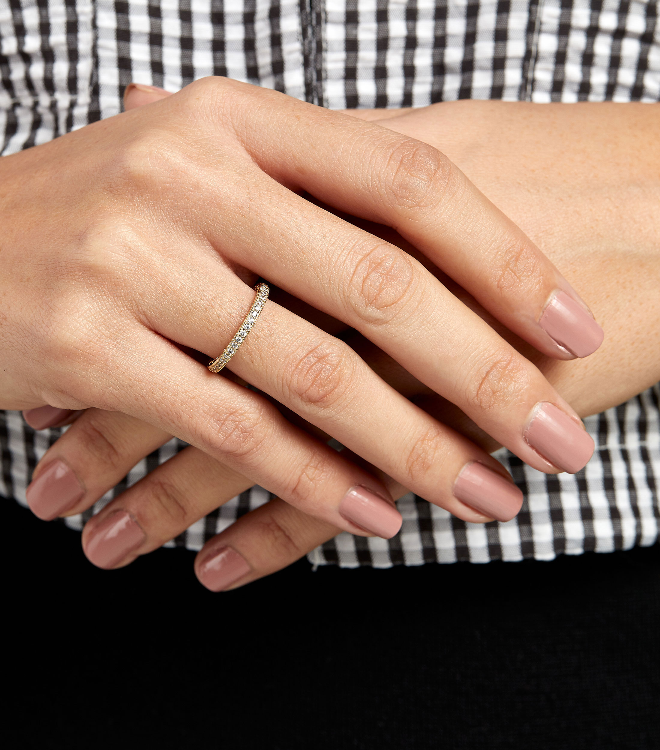 Anillo Shine con circonitas Mujer Talla: 50