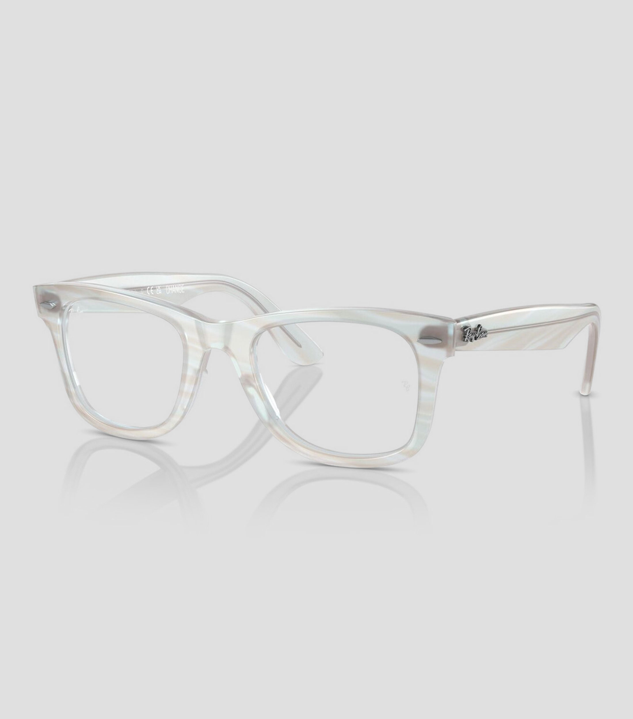 Lentes oftálmicos Cuadrados Change Semitransparentes Unisex