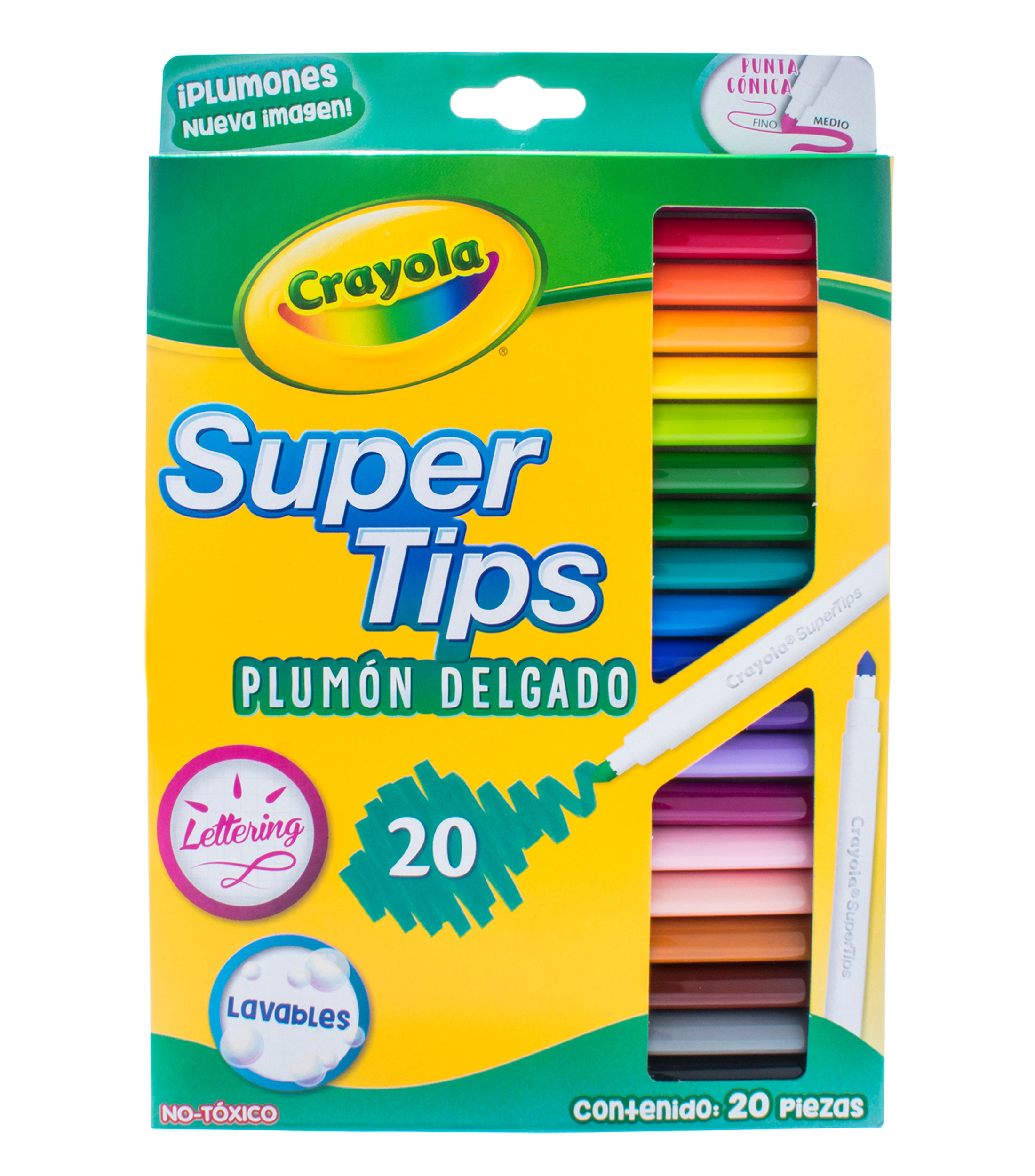 Set 20 Plumones Super Tips